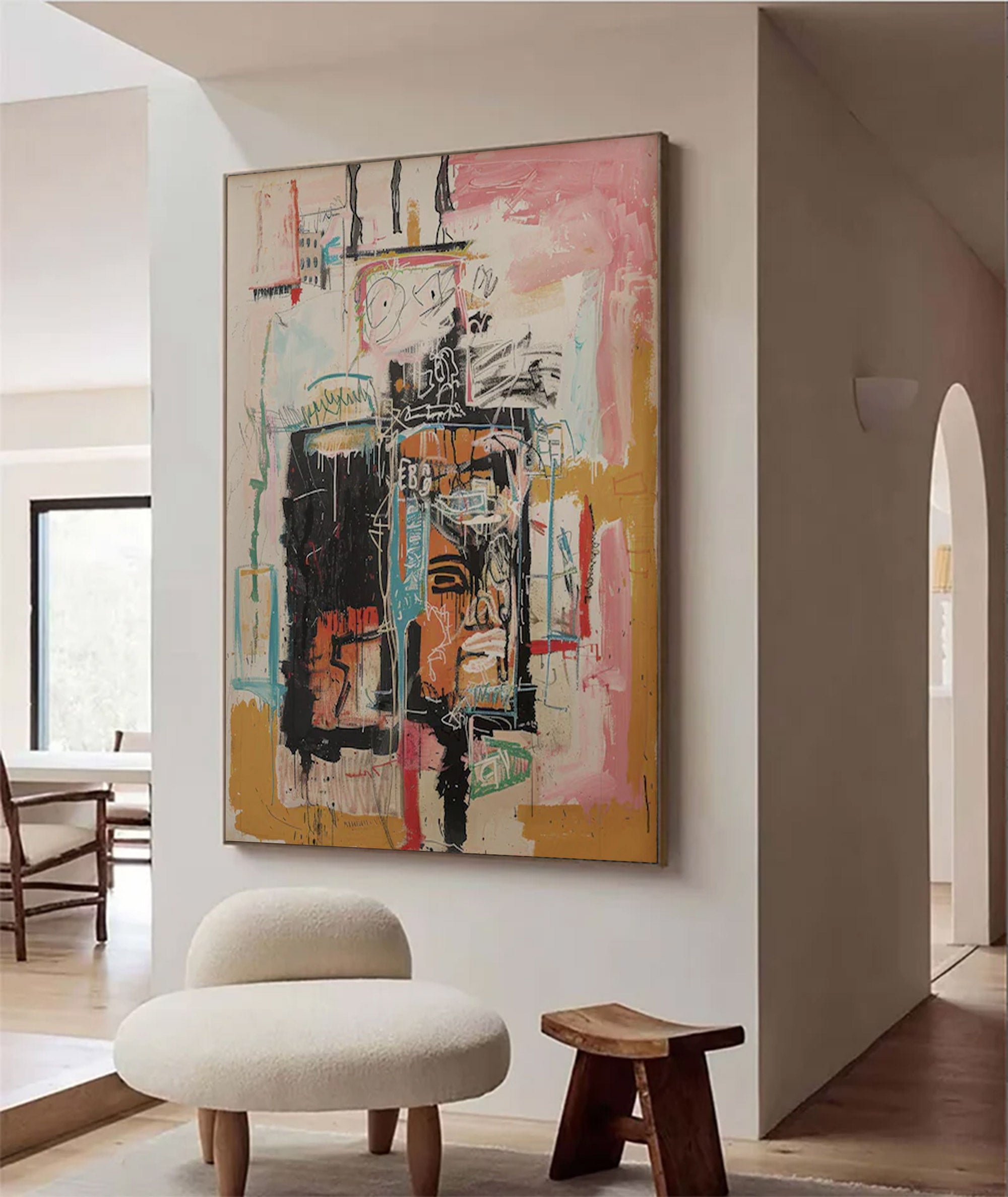Large Modern Expressionist Art | KelorArt #AG 130