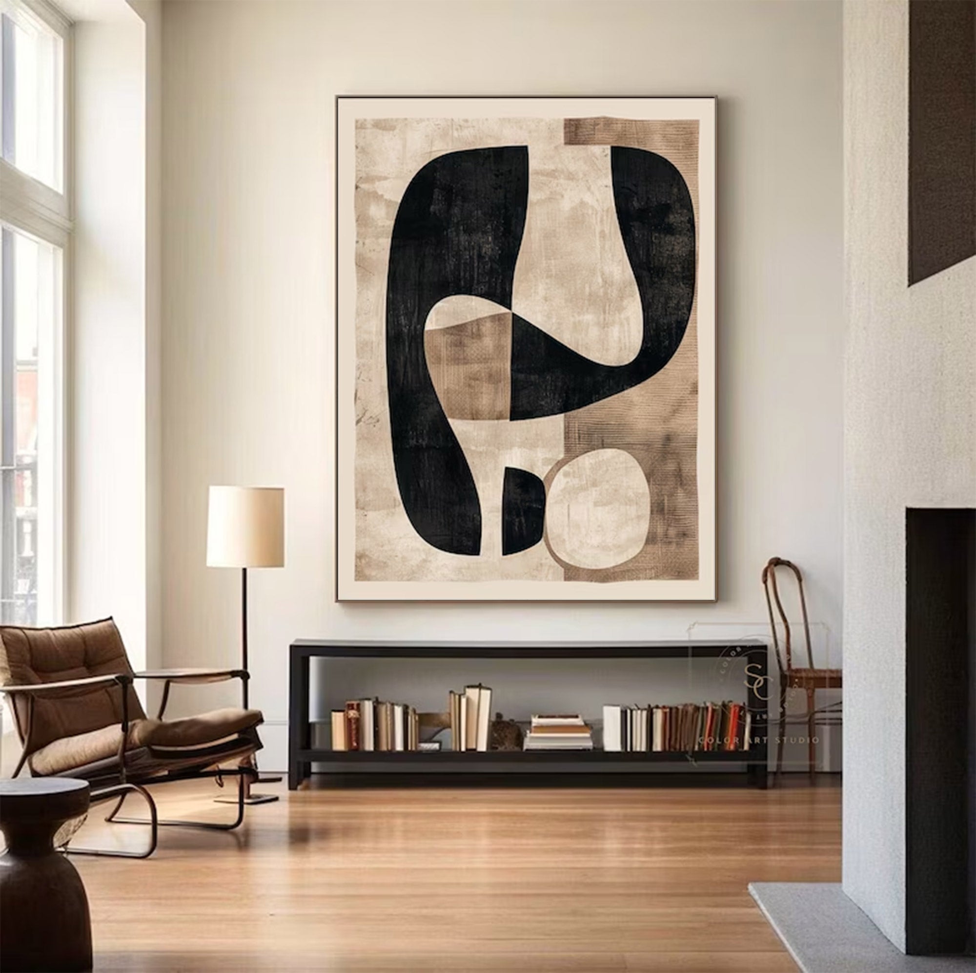 Large Contemporary Abstract Art | KelorArt #AG 146