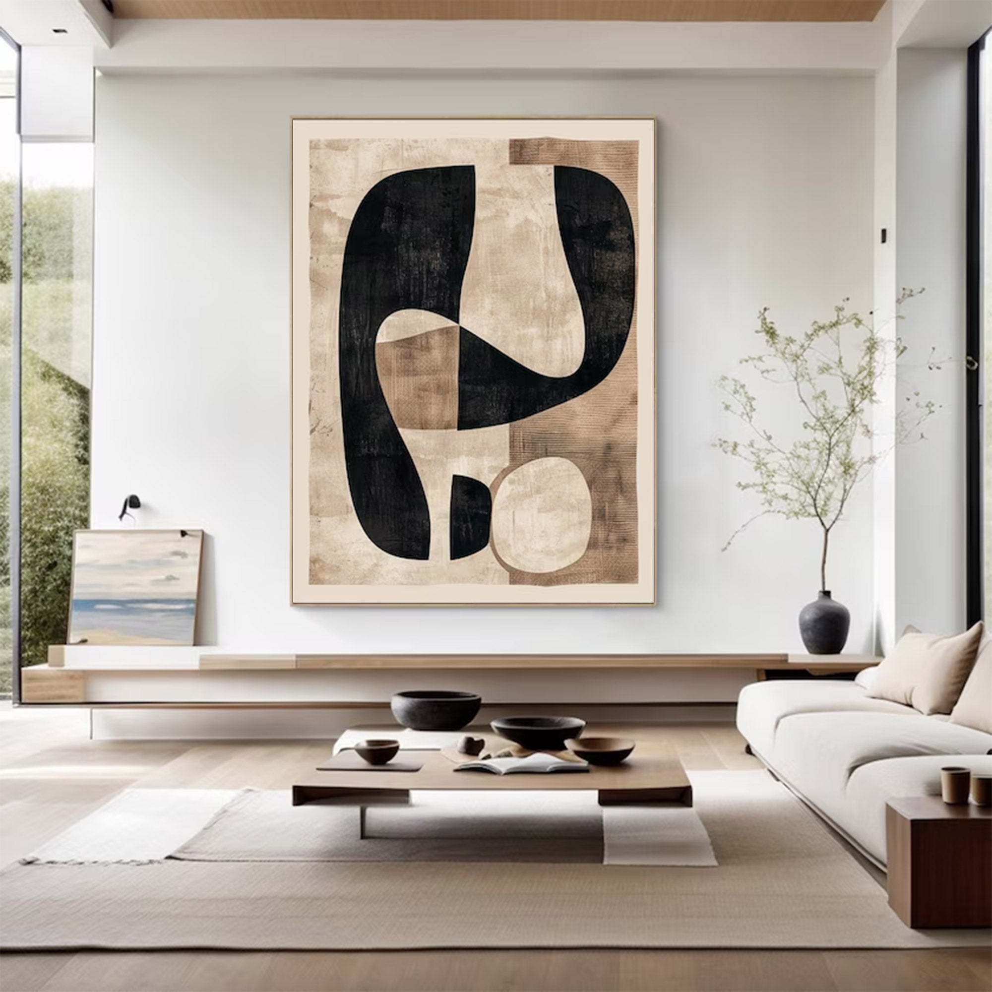 Large Contemporary Abstract Art | KelorArt #AG 146