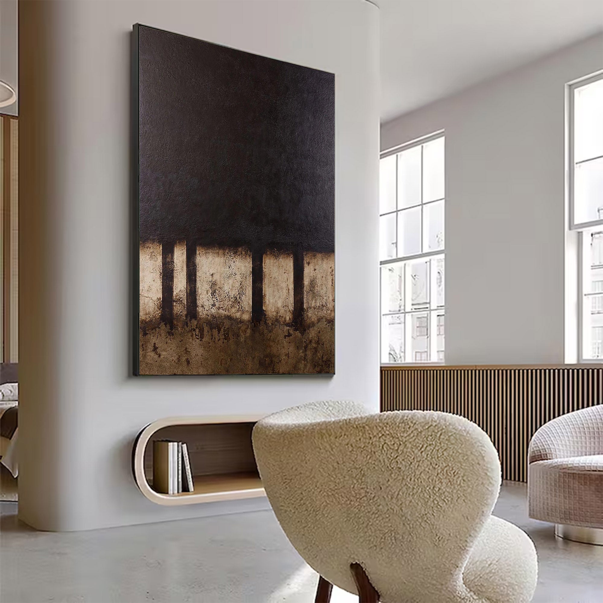 Large Abstract Industrial Art | KelorArt #AG 111