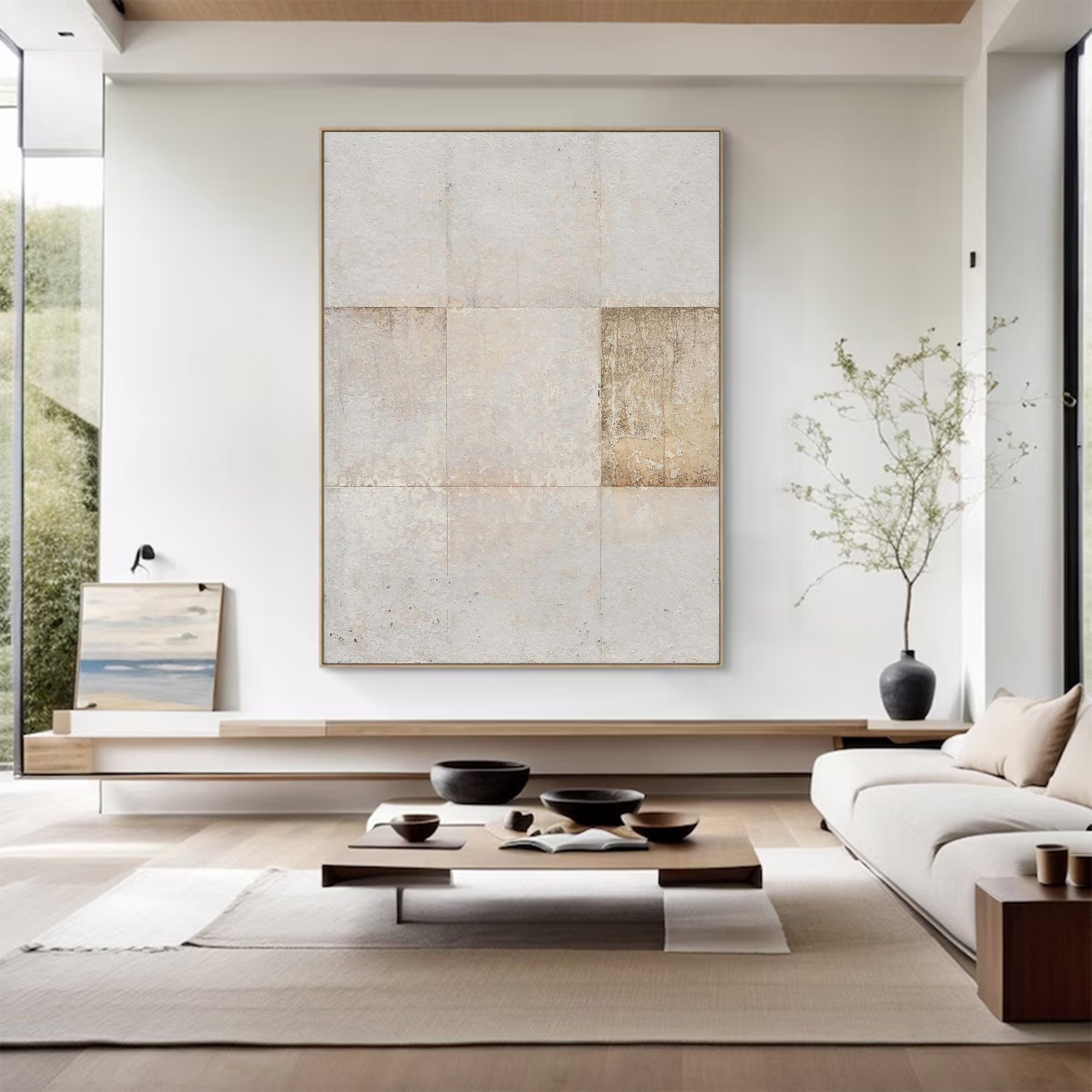Large Textured Abstract Canvas Art | Kelor #AG 112
