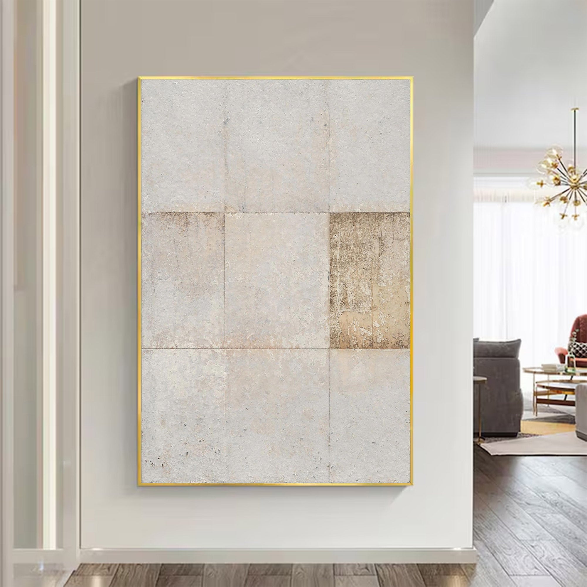 Large Textured Abstract Canvas Art | Kelor #AG 112