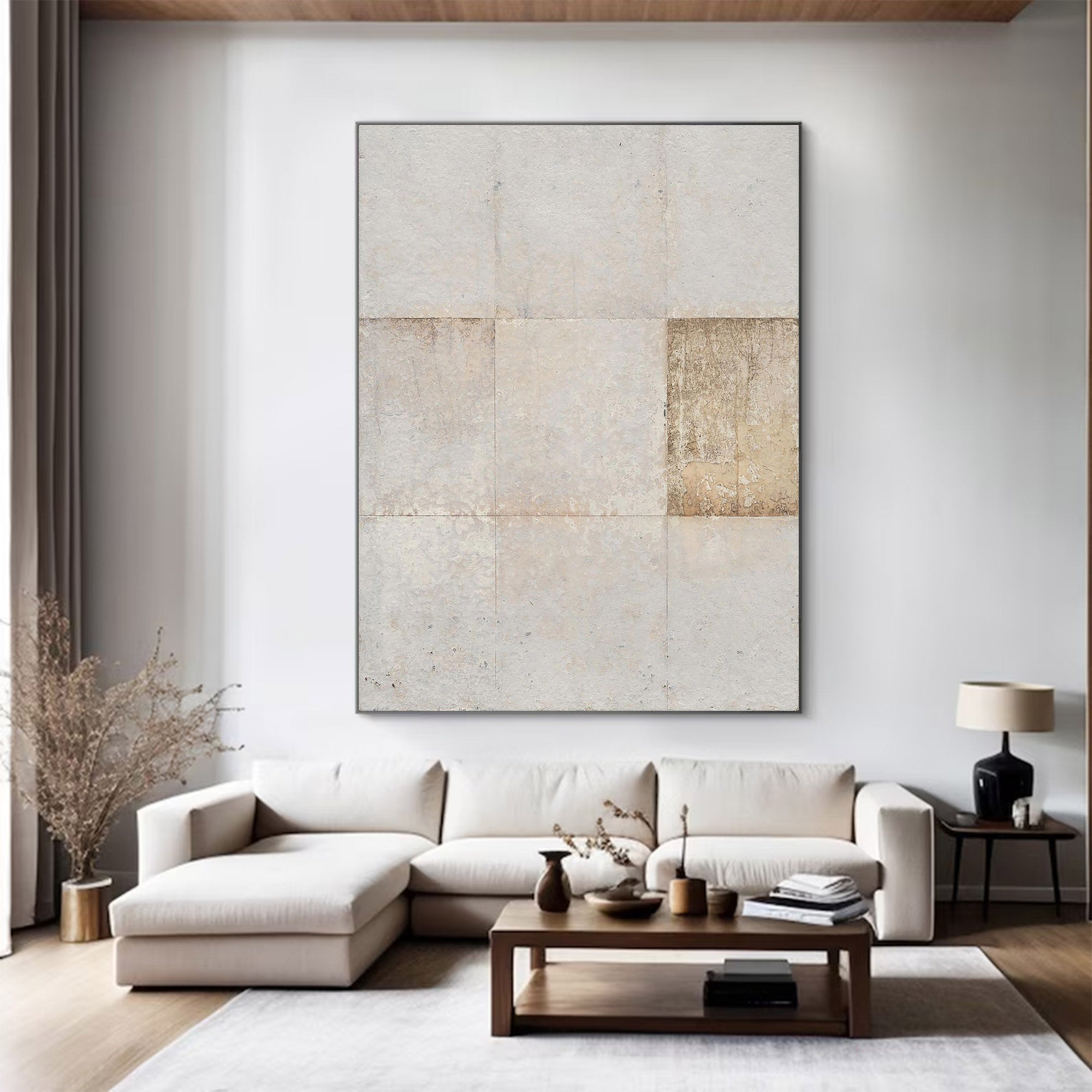 Large Textured Abstract Canvas Art | Kelor #AG 112