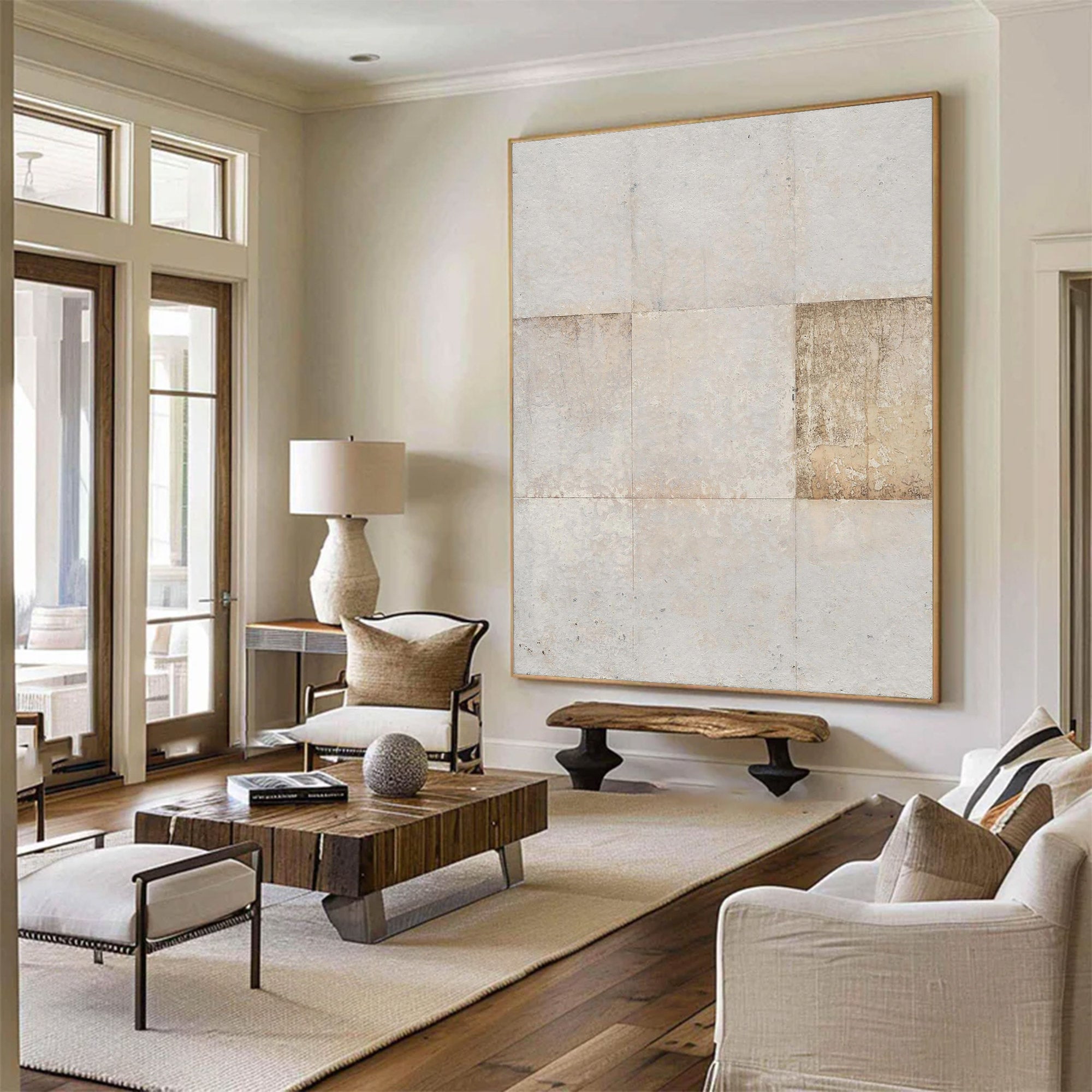 Large Textured Abstract Canvas Art | Kelor #AG 112