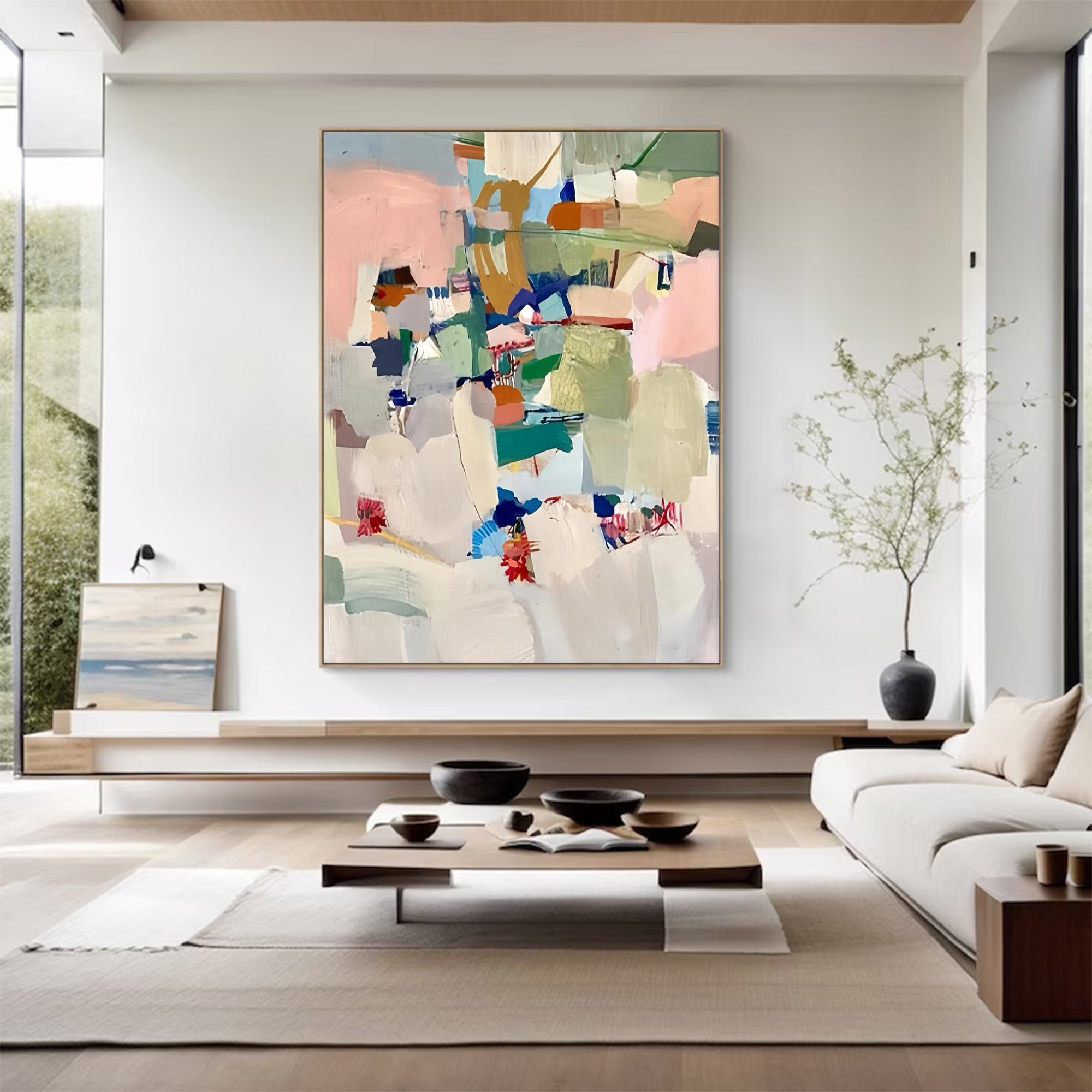 Large Abstract Expressionist Art | KelorArt #AG 113