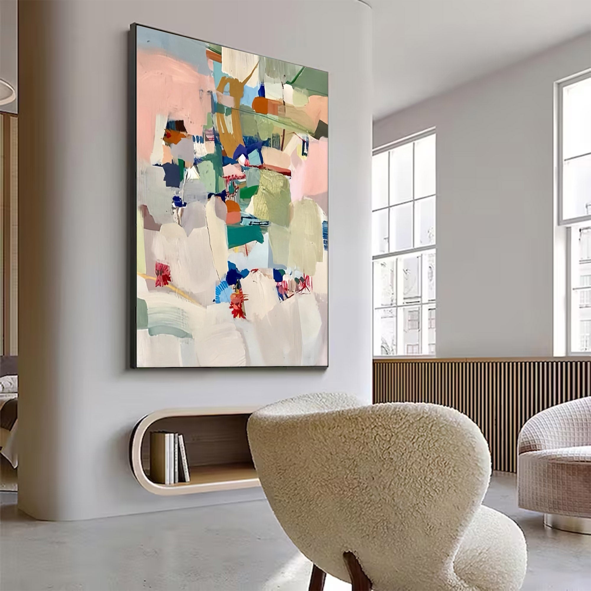 Large Abstract Expressionist Art | KelorArt #AG 113