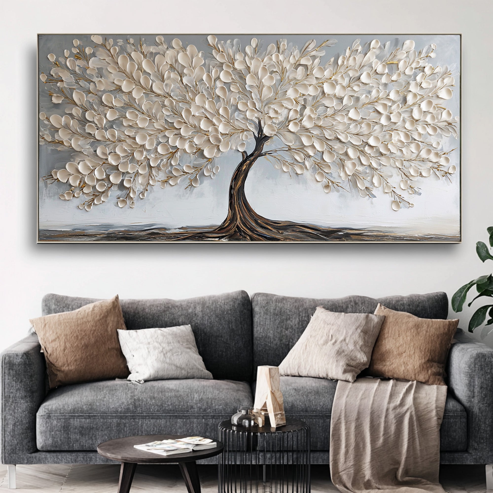 Contemporary Large Tree Art | KelorArt #CZ 016