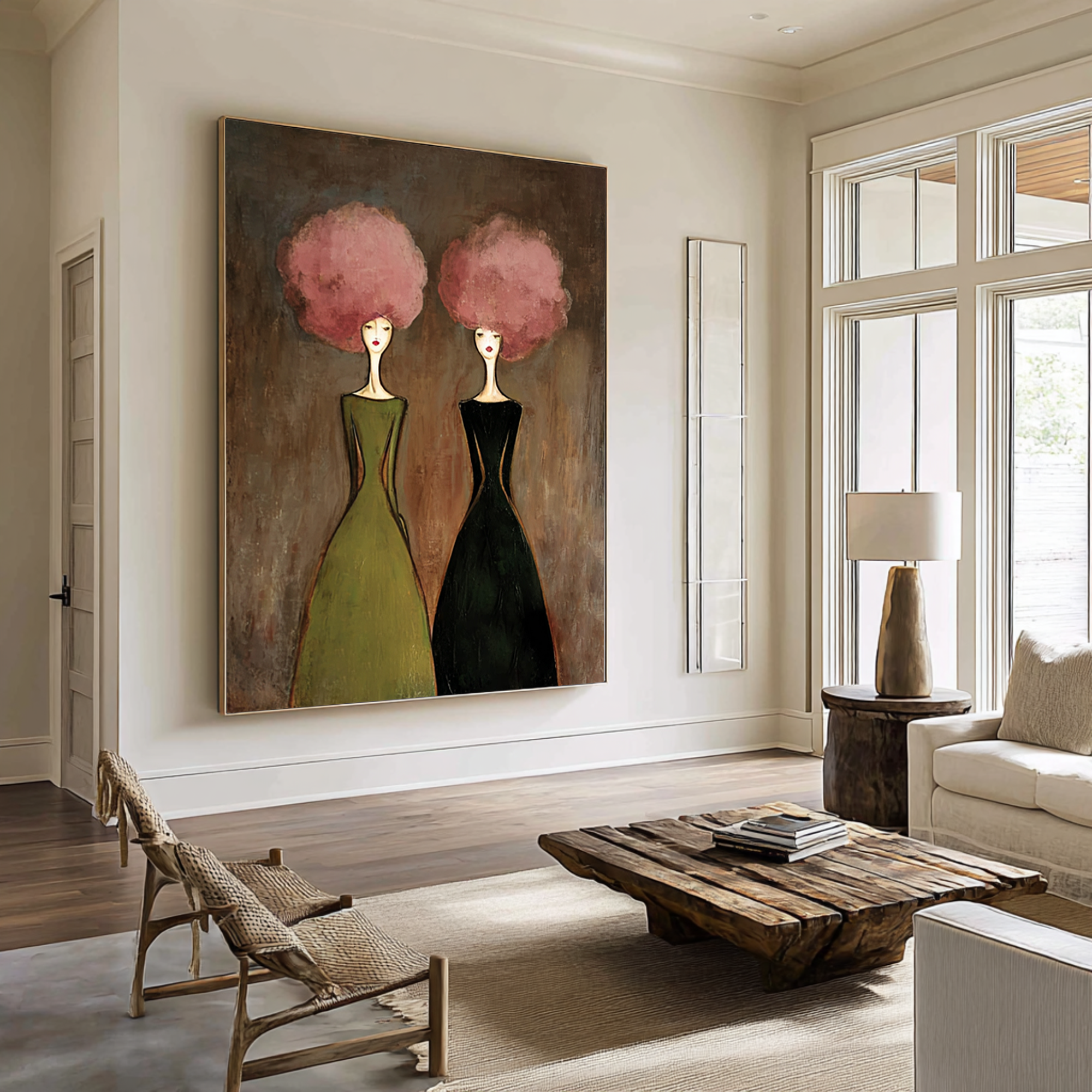 Hand - Painted Figurative Artwork on Canvas | KelorArt