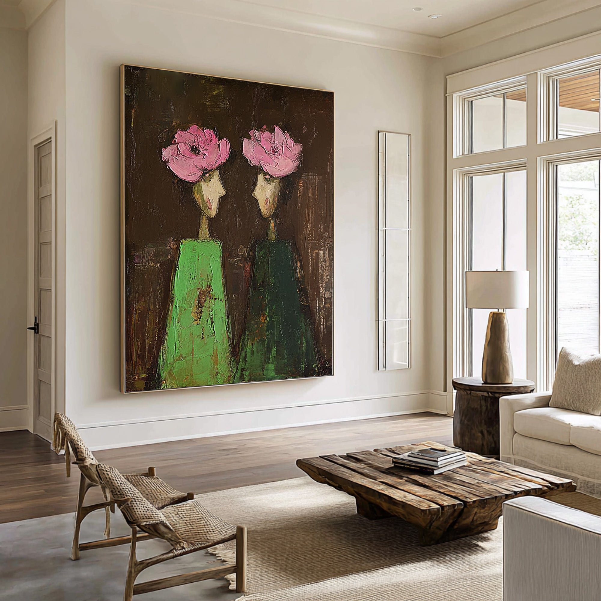 Expressive Figurative Oil Painting - Art Canvas | KelorArt