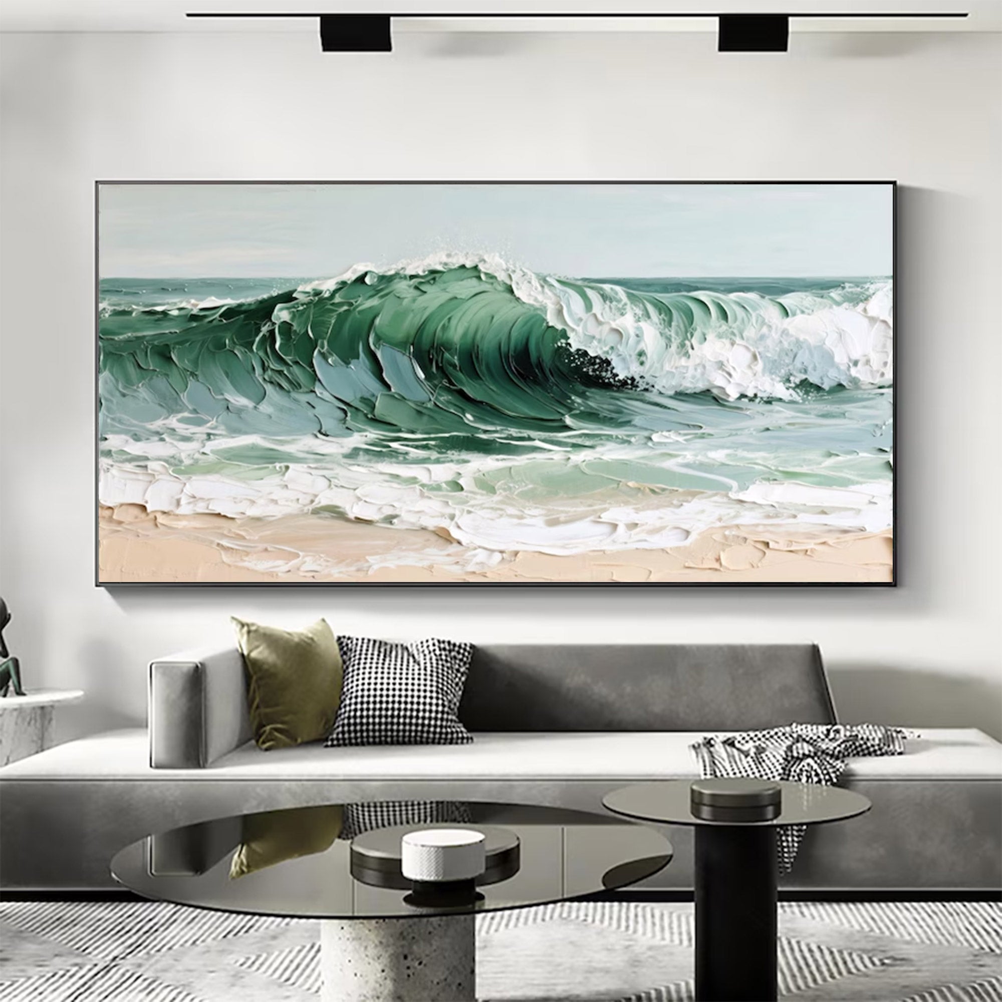 Abstract Large Wave Art | KelorArt #AG 152