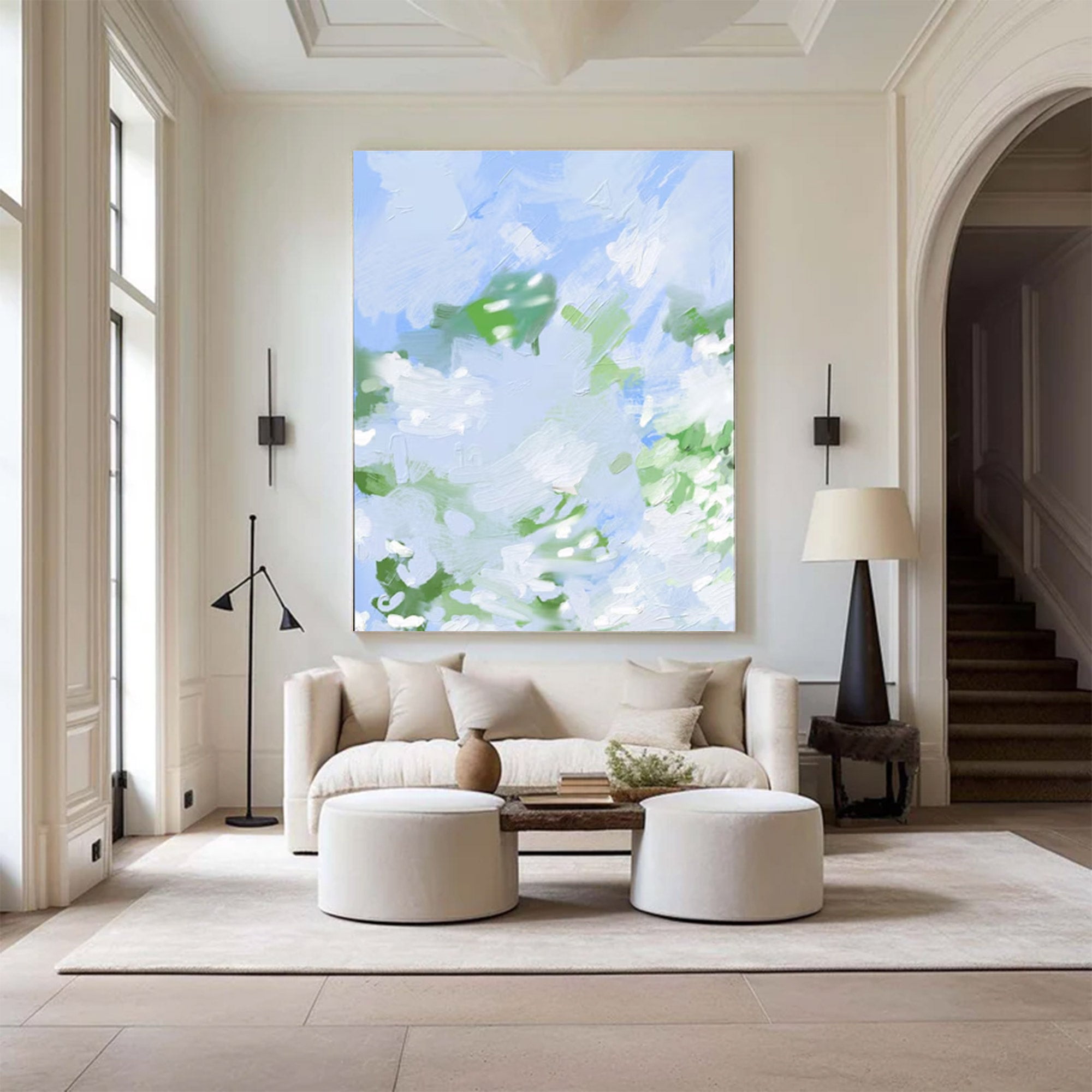 Large Abstract Sky Art | KelorArt #AG 149