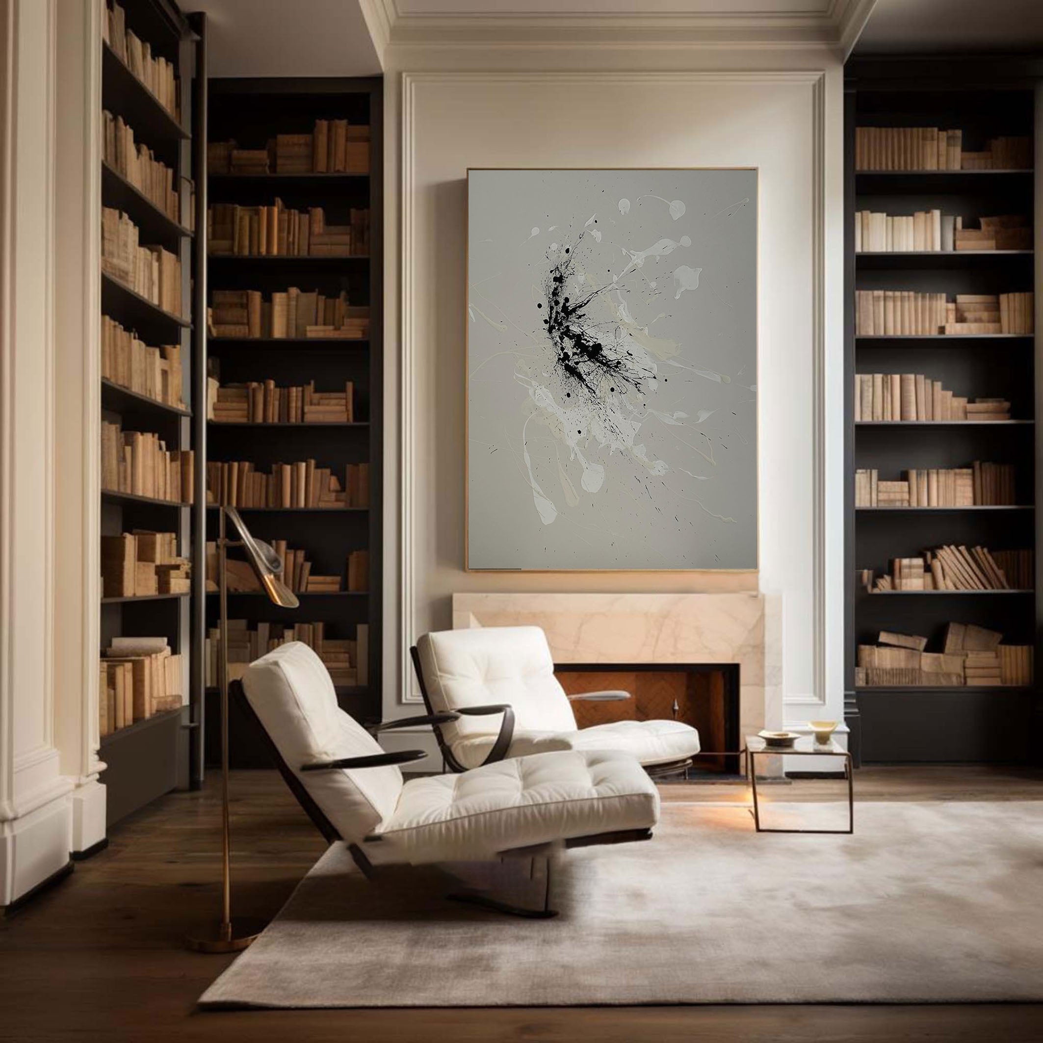 لوحة فنية جدارية تجريدية حديثة #MM069