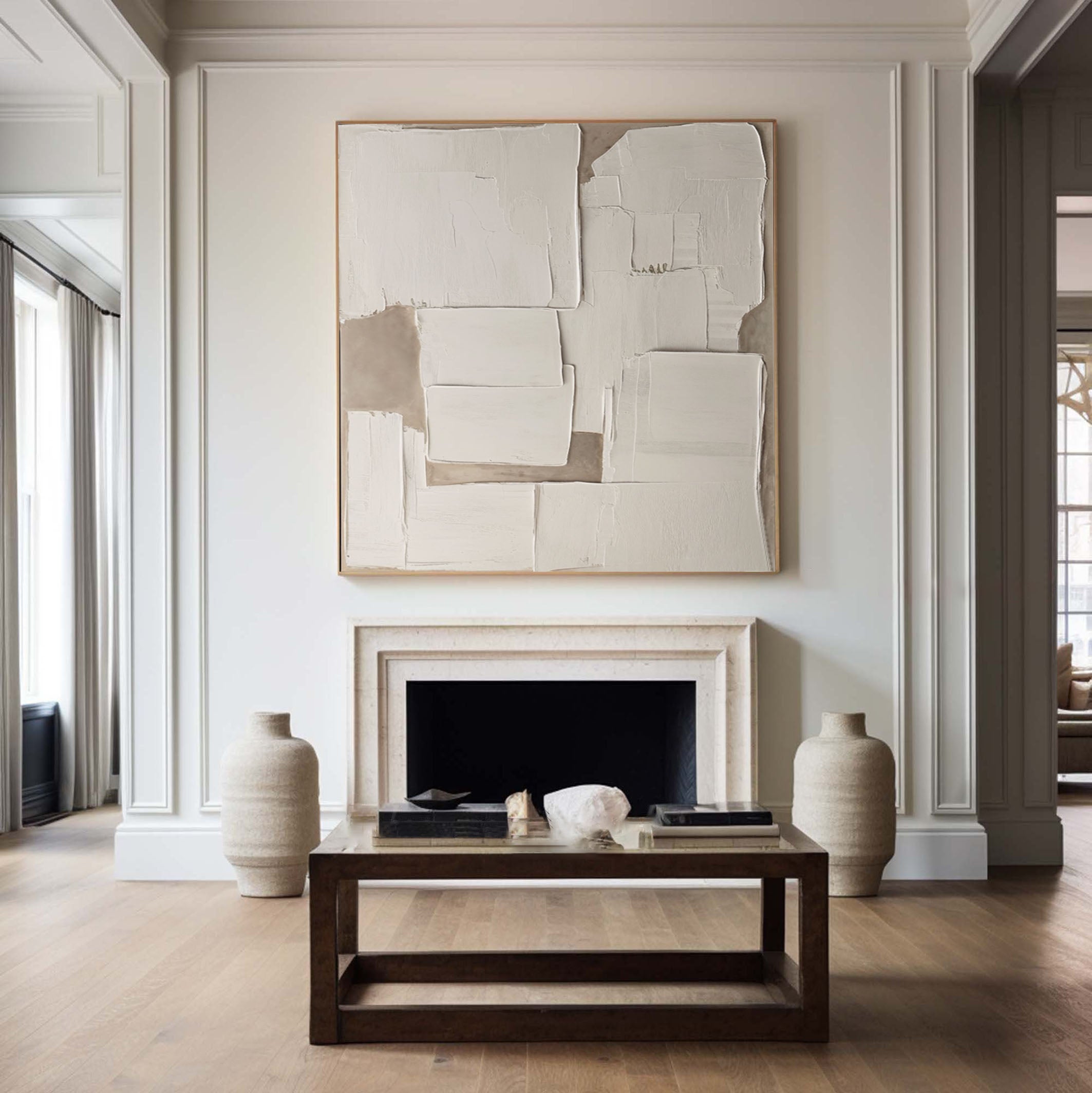 Wabi Sabi Abstract with Softly Textured Imperfection for Home #MM570
