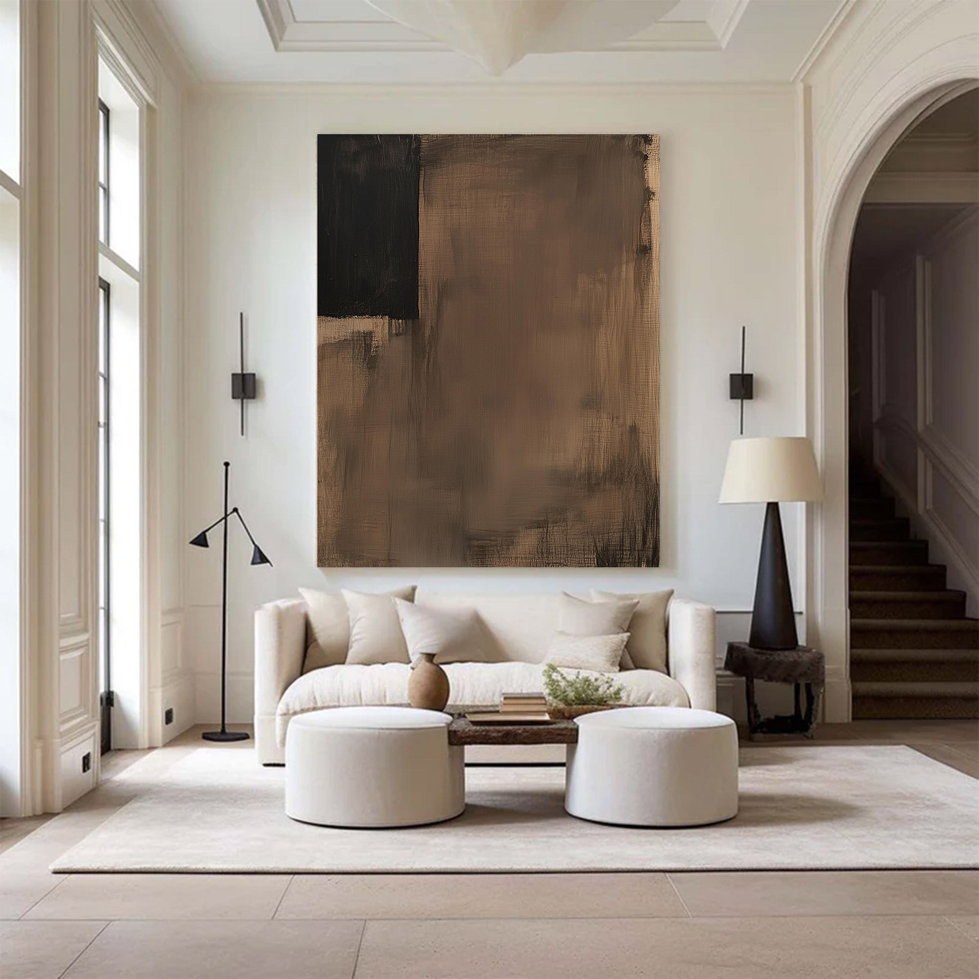 Large Textured Abstract Wall Art | KelorArt #AG 116