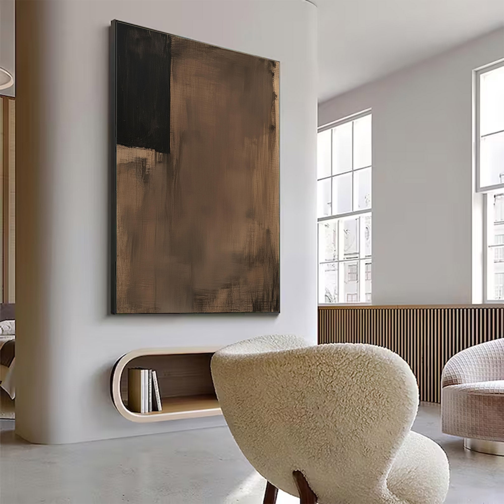 Large Textured Abstract Wall Art | KelorArt #AG 116