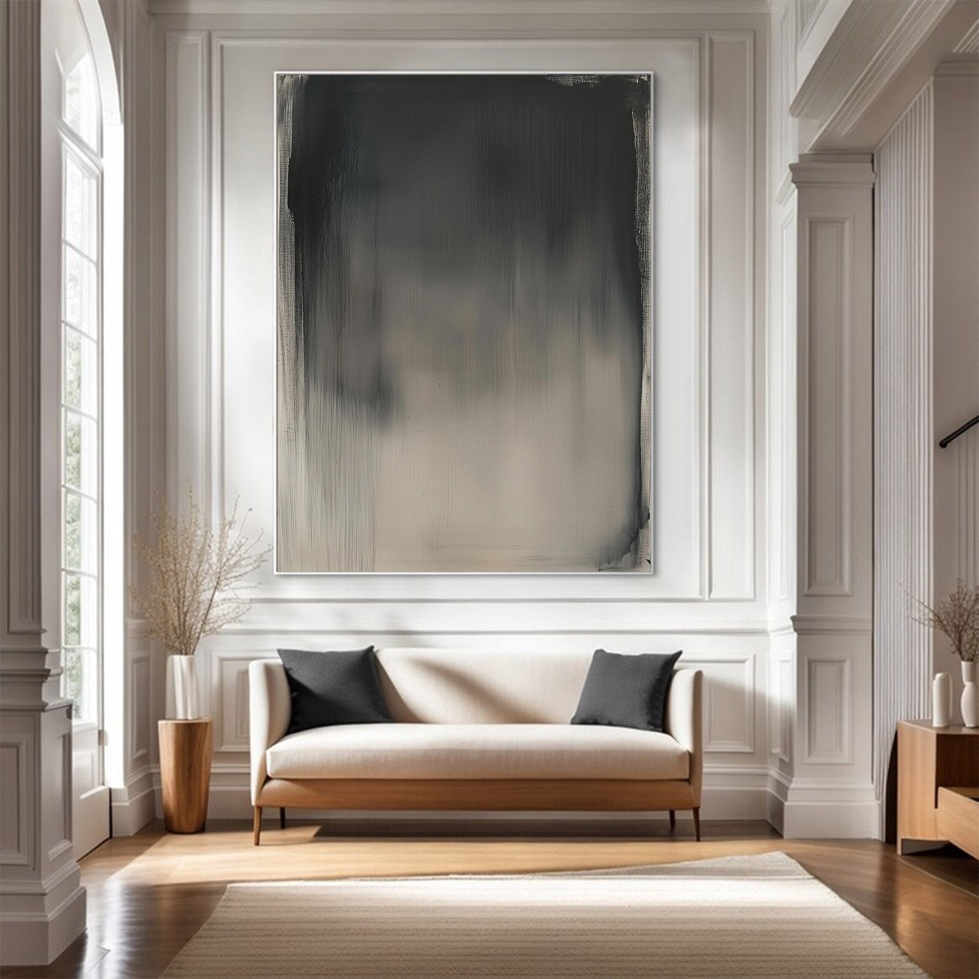 Minimalist Abstract Large Painting | KelorArt #AG 119