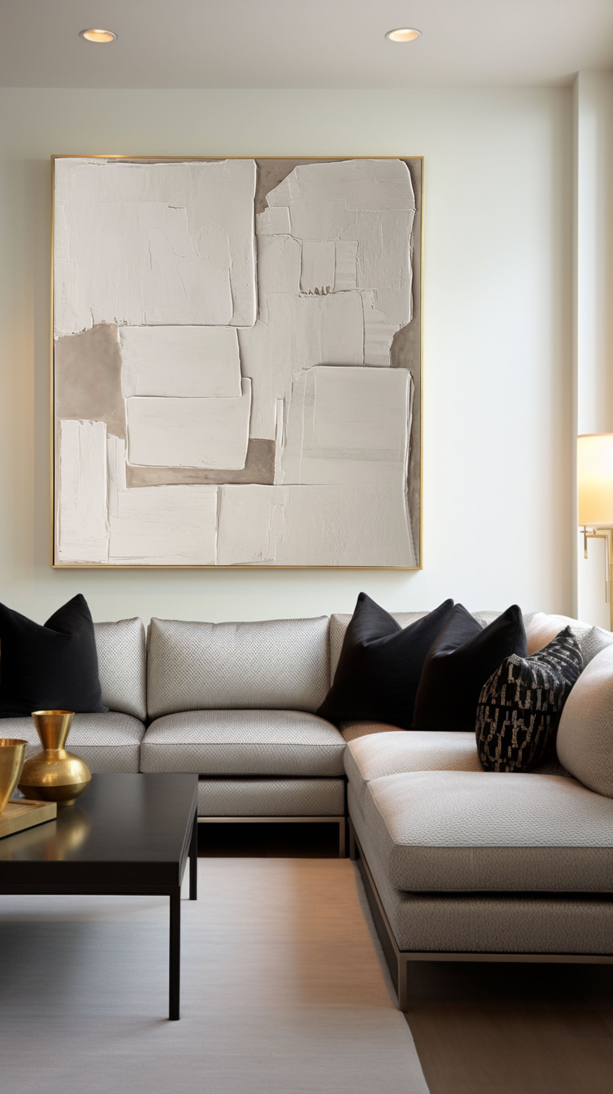 Wabi Sabi Abstract with Softly Textured Imperfection for Home #MM570