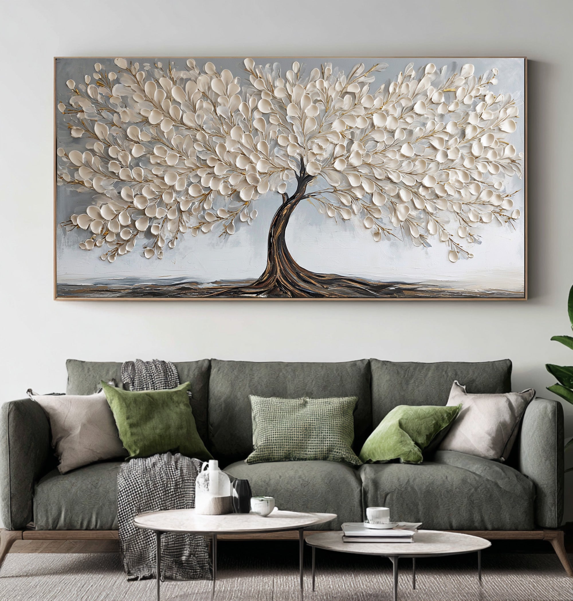 Contemporary Large Tree Art | KelorArt #CZ 016