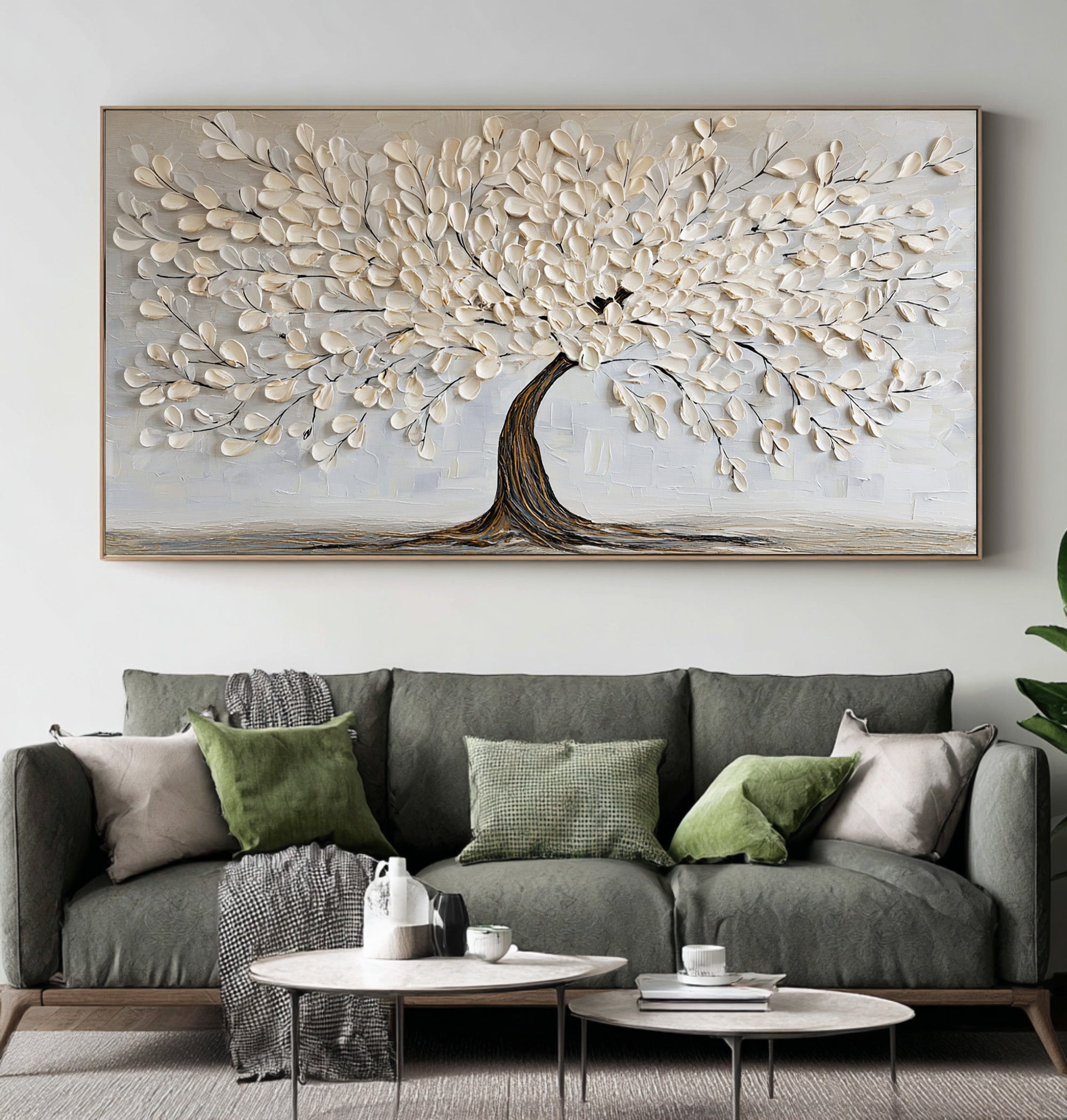 Simple Large 3D Tree Art | KelorArt #CZ 015