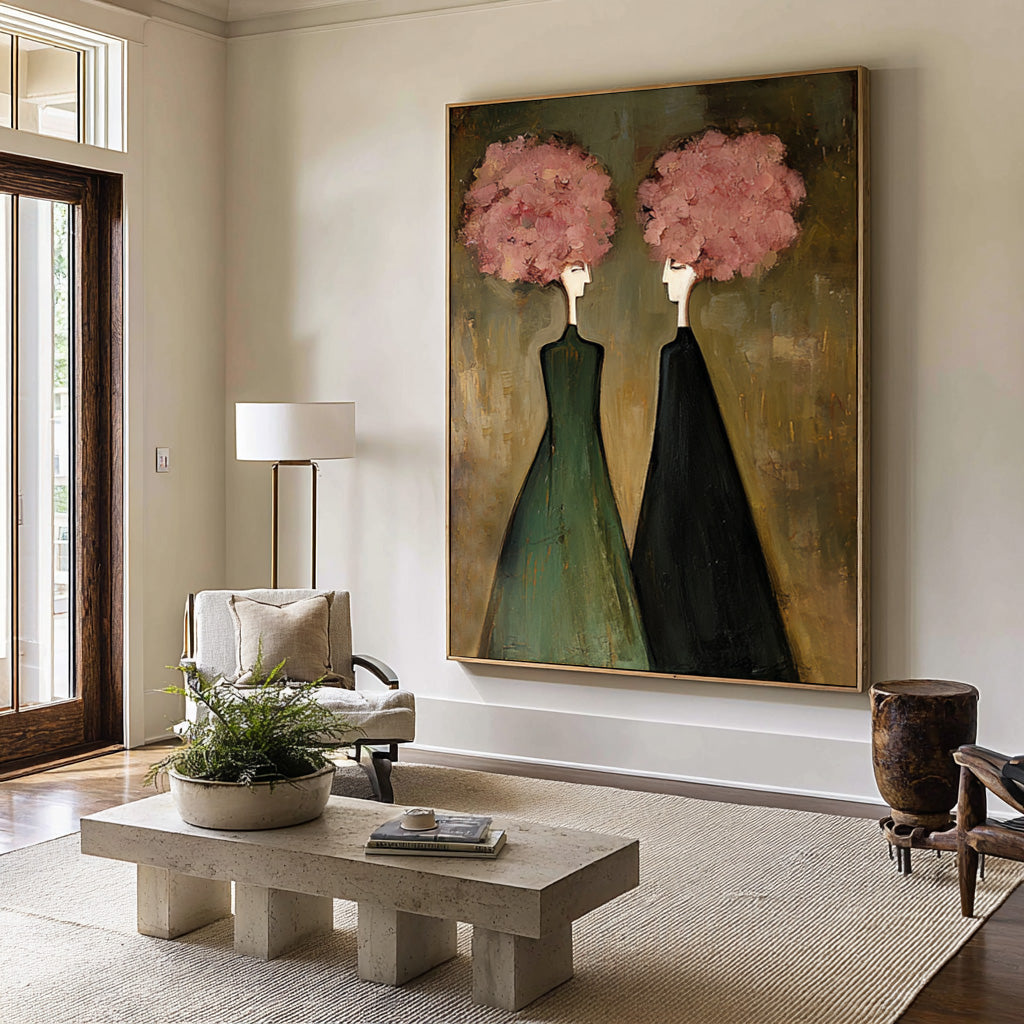 Handcrafted Figurative Oil Painting on Canvas | KelorArt