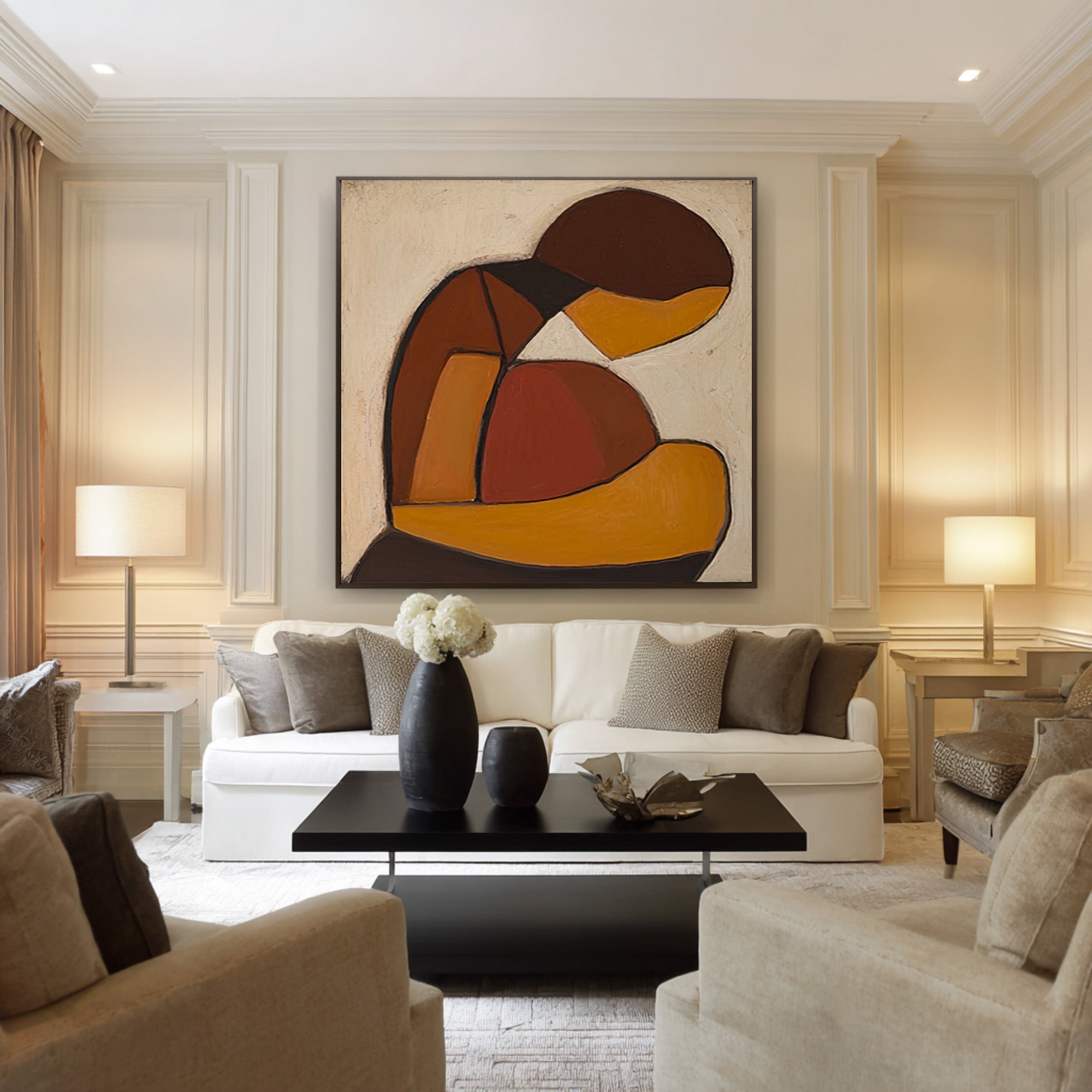 Contemporary Figurative Oil Painting #CZ 031