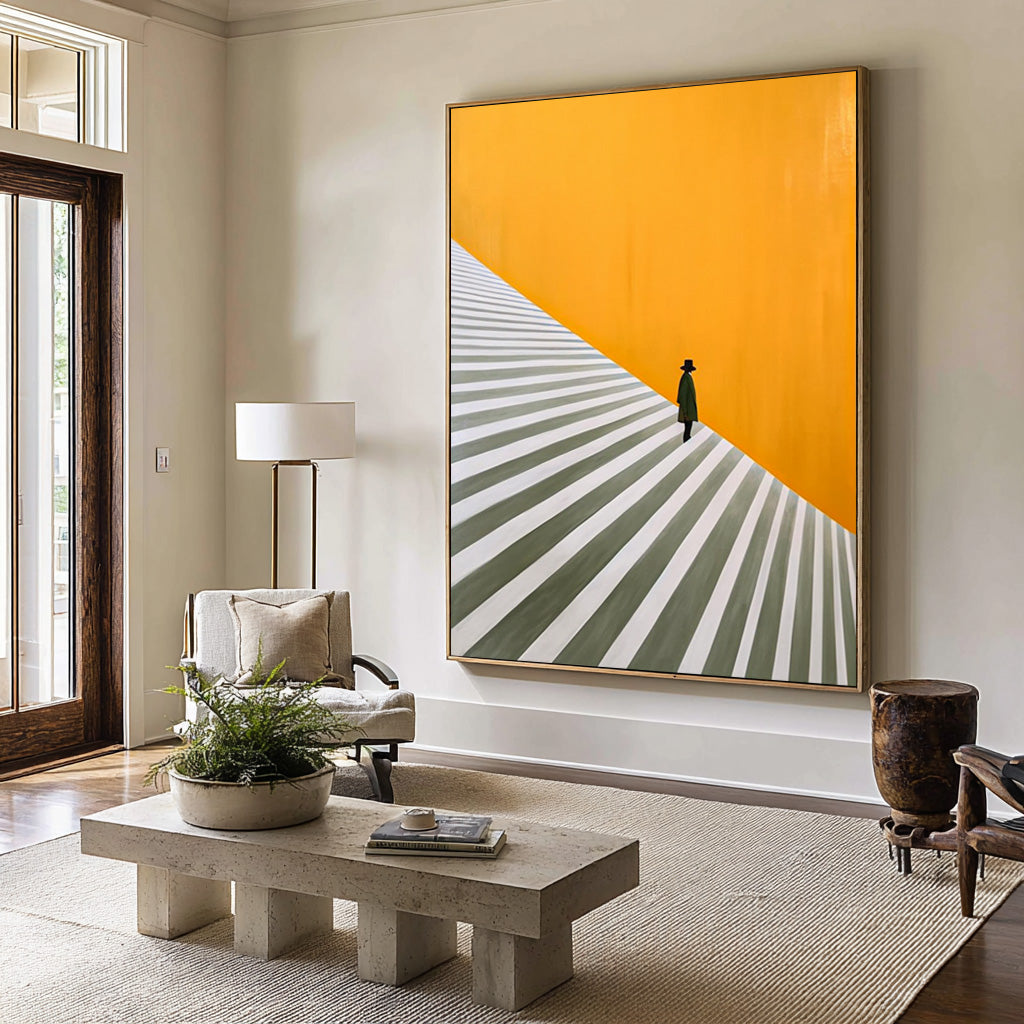 Large Abstract Art for Hallway | KelorArt #CZ 013