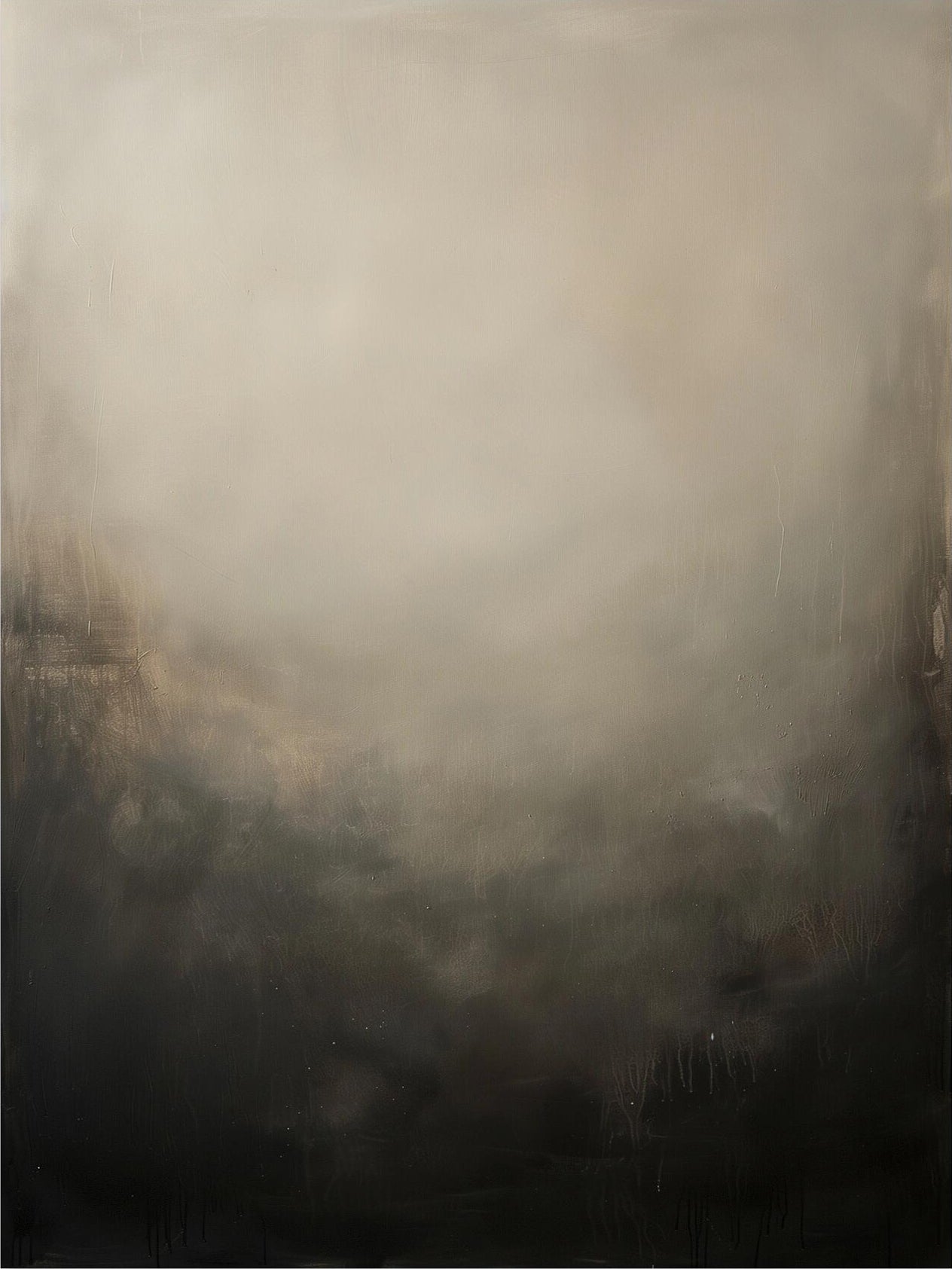Large Abstract Painting Dark to Light | KelorArt #AG 125