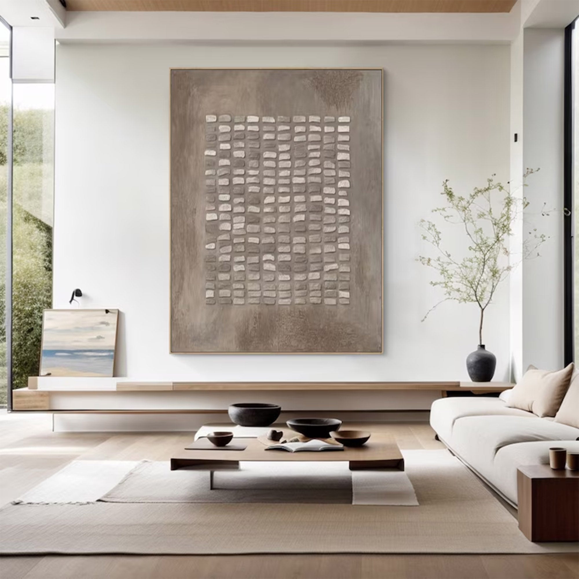 Large Contemporary Abstract Art |KelorArt #AG 126