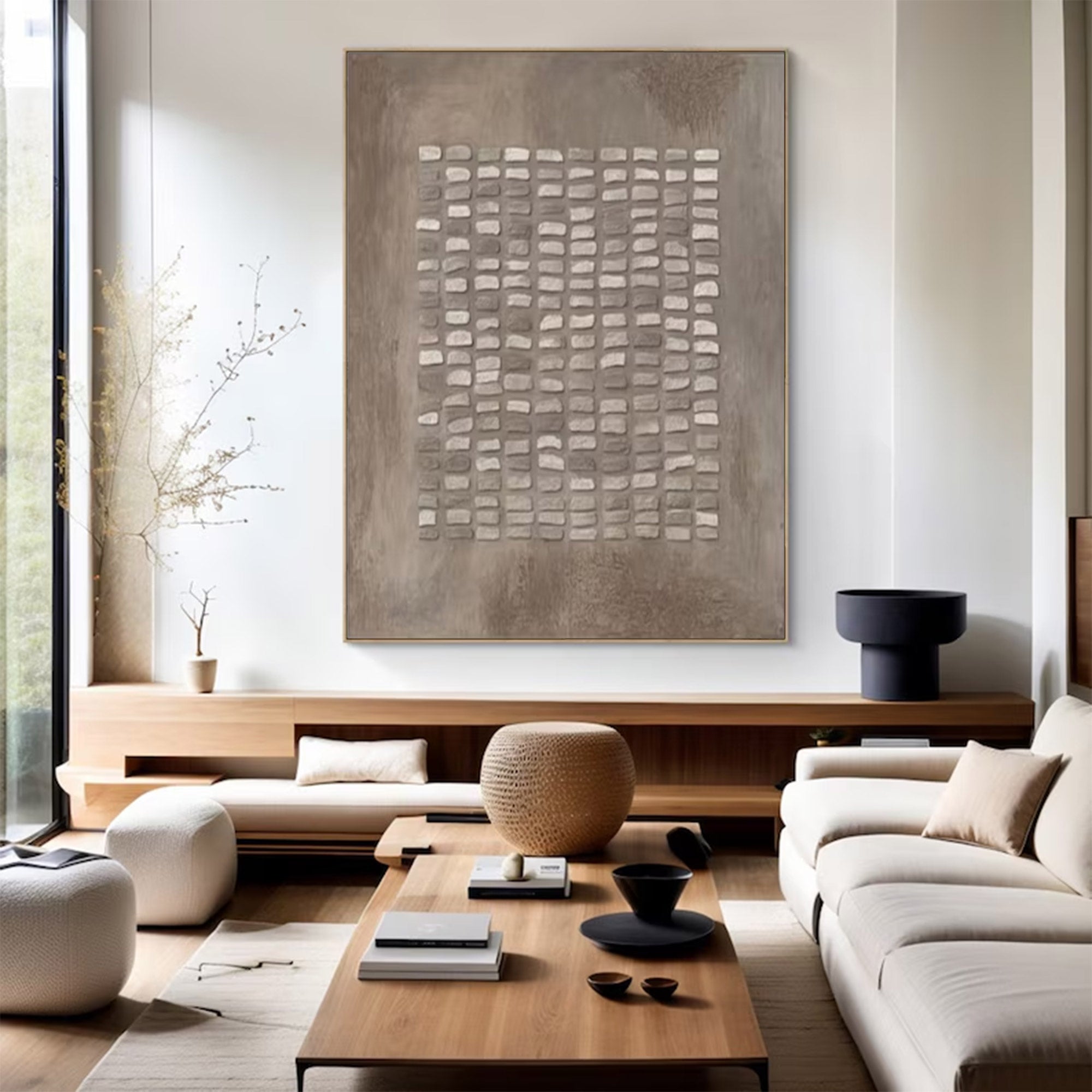 Large Contemporary Abstract Art |KelorArt #AG 126