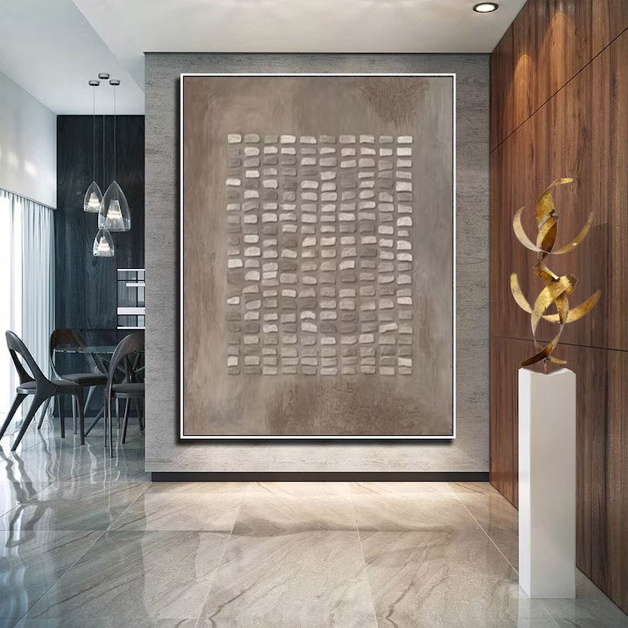 Large Contemporary Abstract Art |KelorArt #AG 126