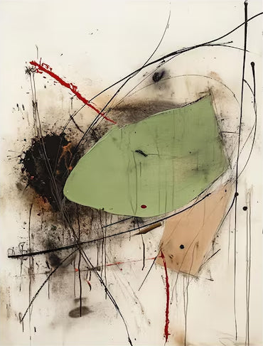 Large Modern Abstract Canvas | KelorArt #AG 127