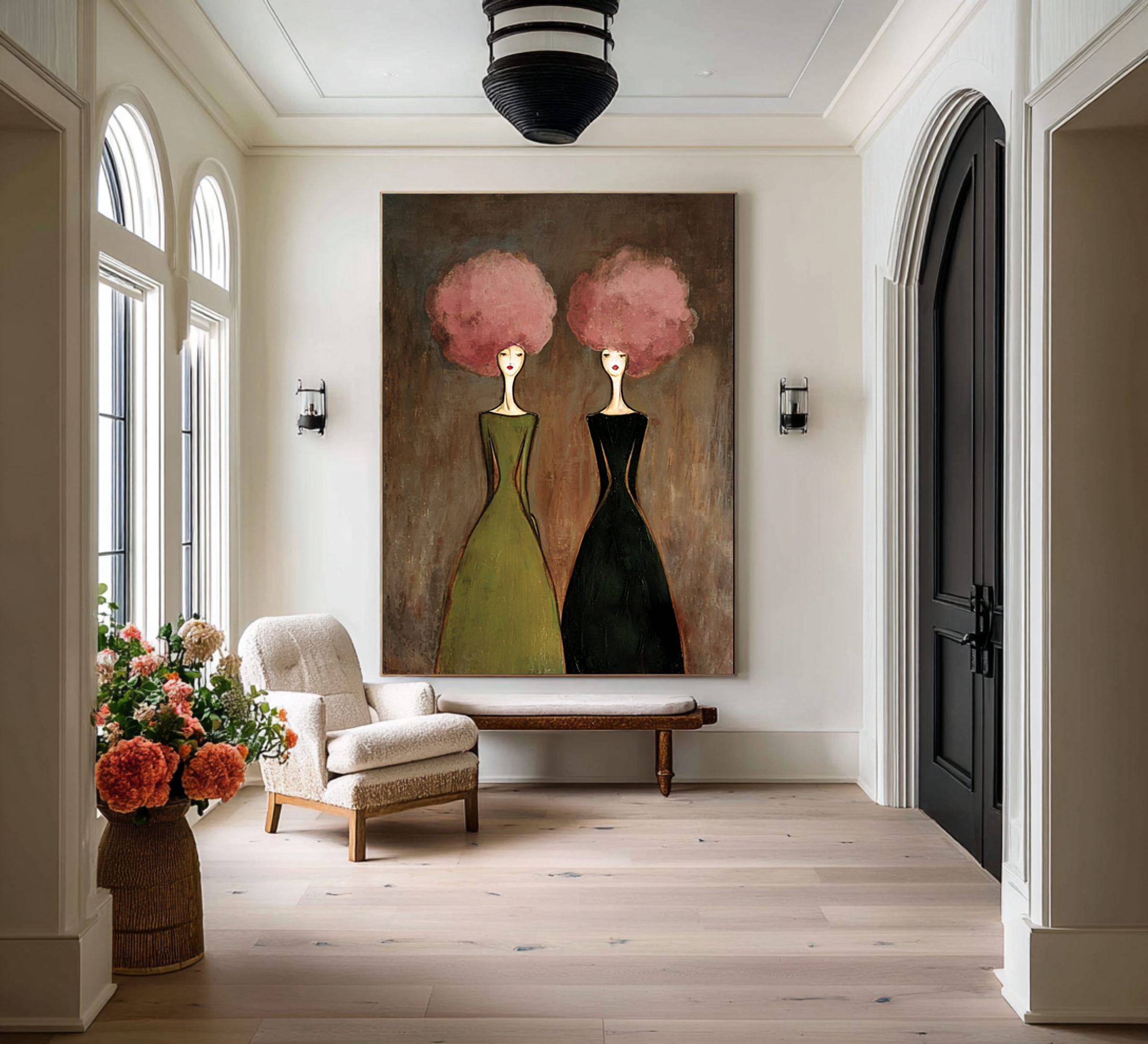 Hand - Painted Figurative Artwork on Canvas | KelorArt