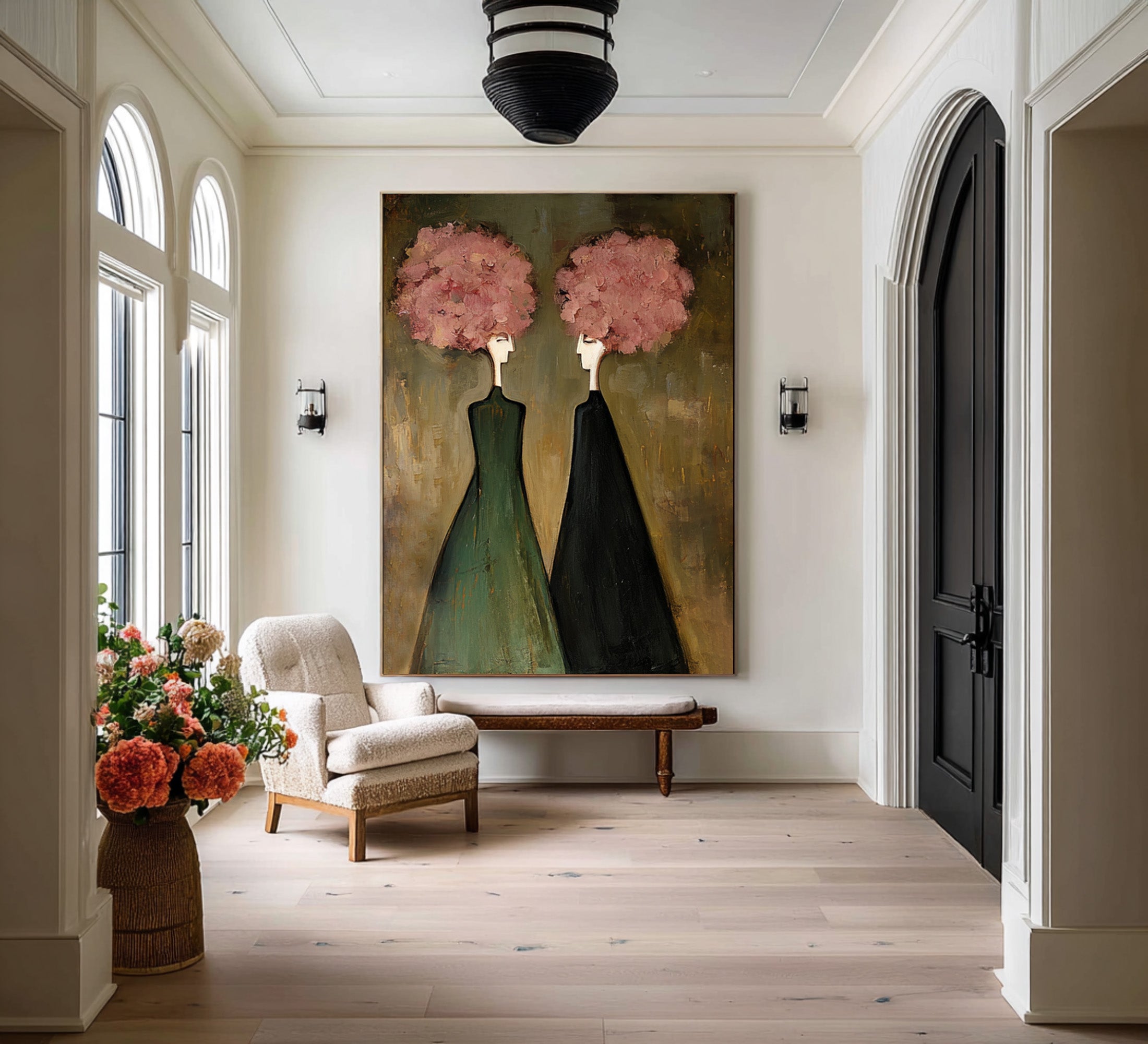 Handcrafted Figurative Oil Painting on Canvas | KelorArt