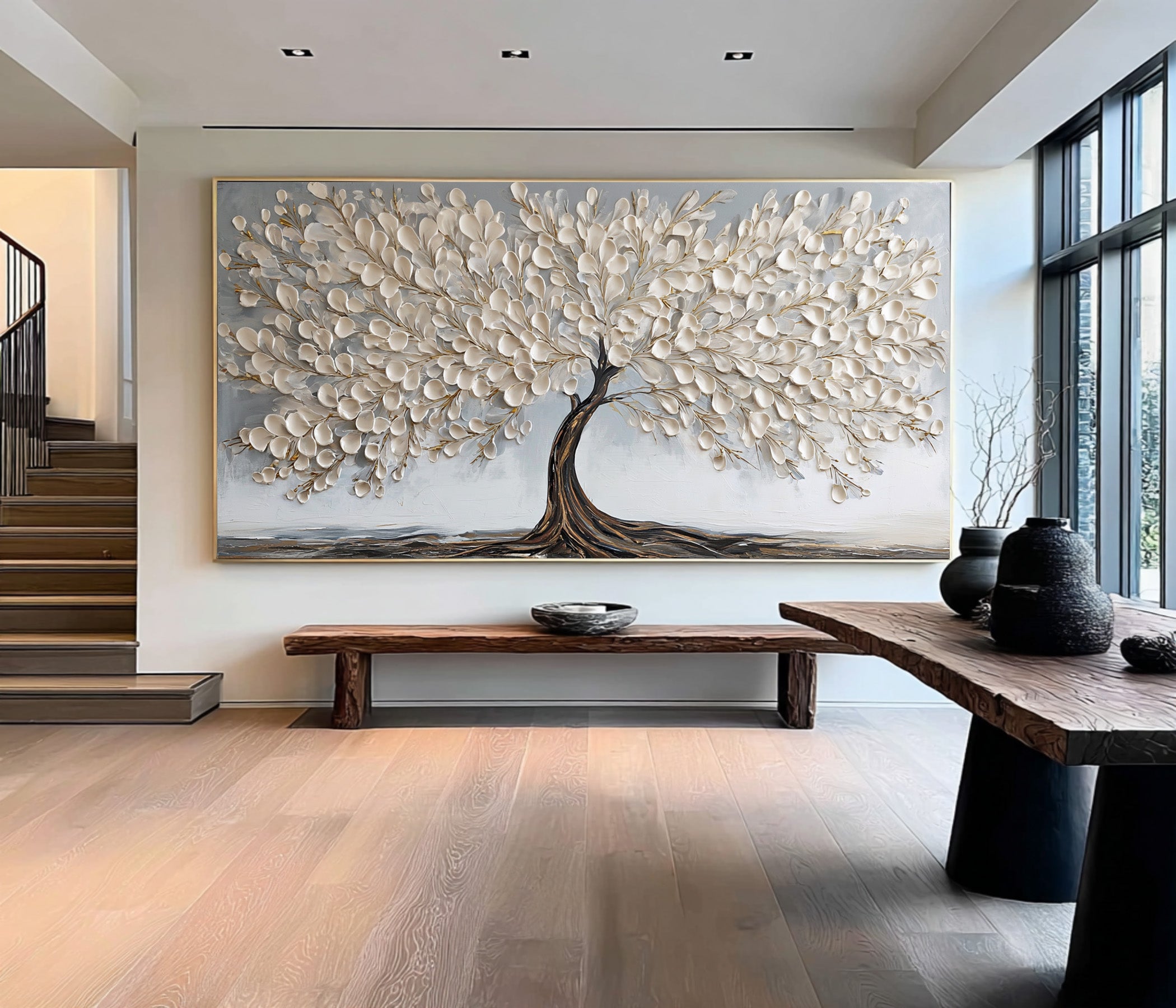 Contemporary Large Tree Art | KelorArt #CZ 016