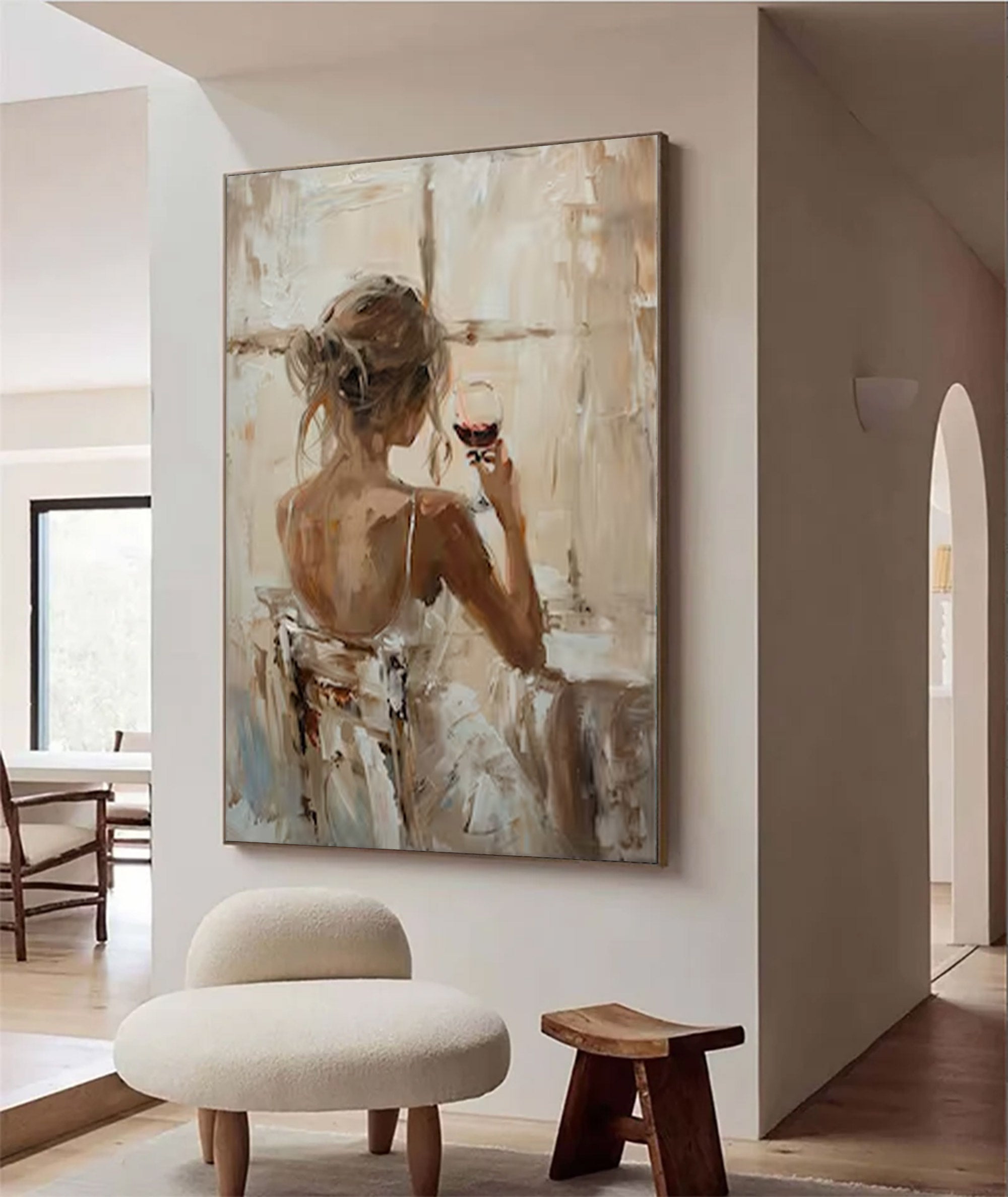 Large Contemporary Figurative Art | KelorArt #AG 134