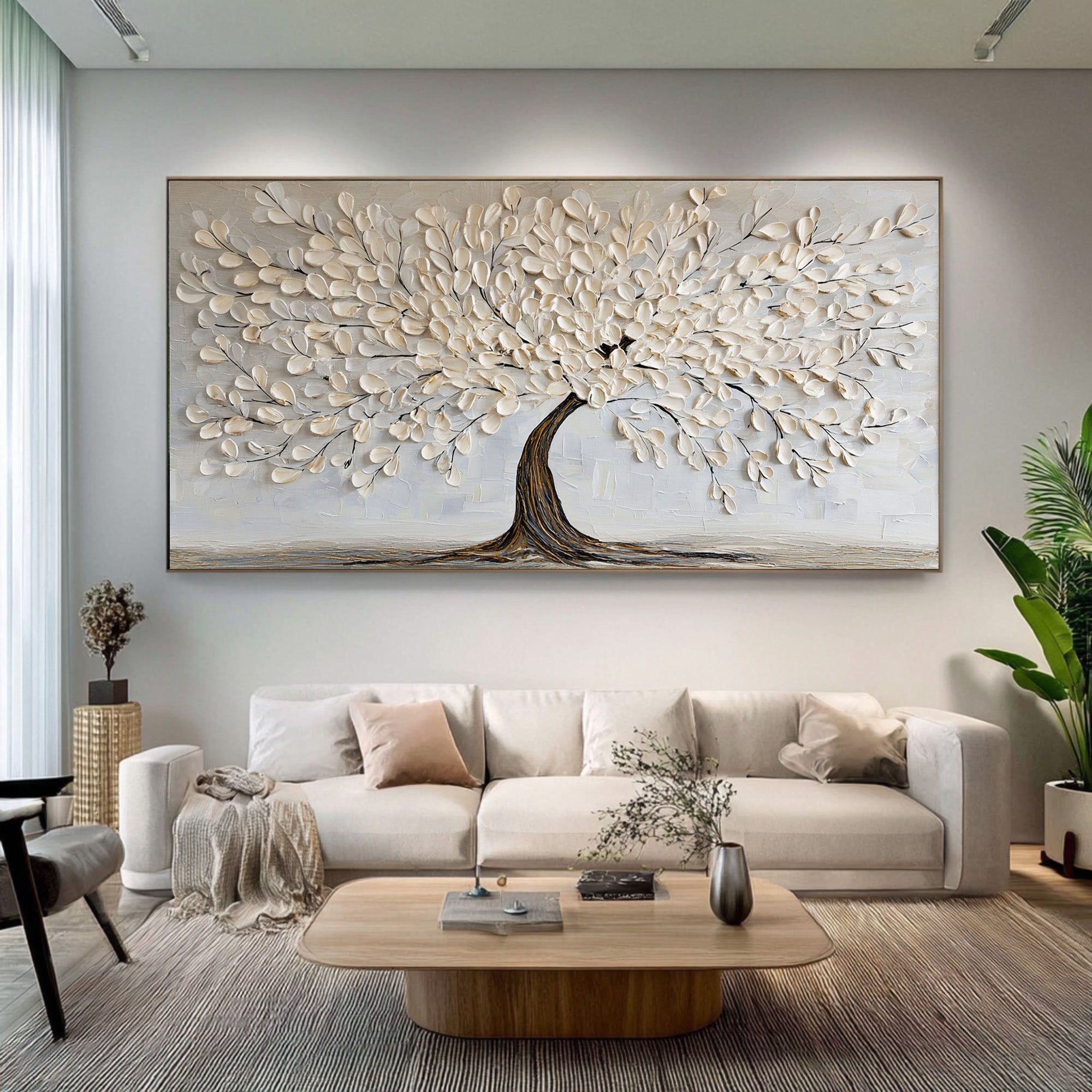 Simple Large 3D Tree Art | KelorArt #CZ 015