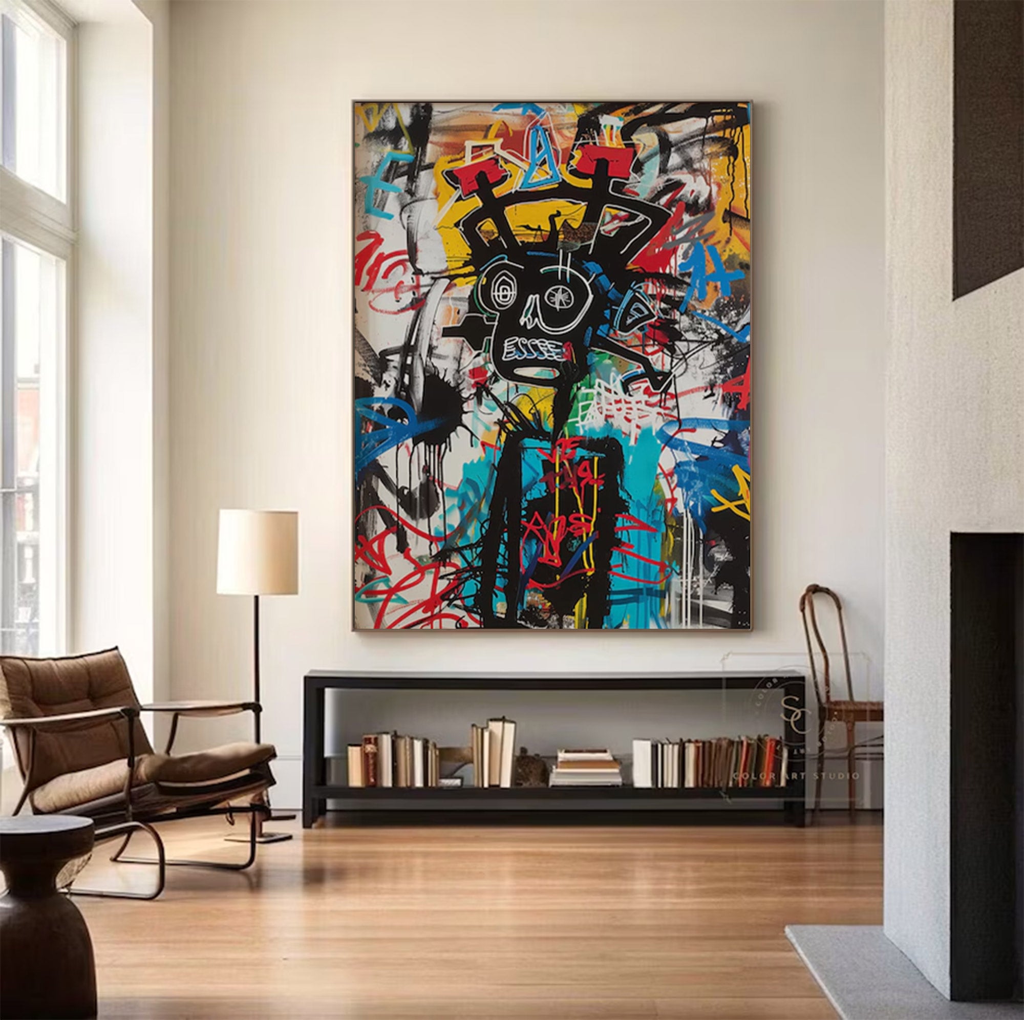 Large Neo-Expressionist Art | KelorArt #AG 135