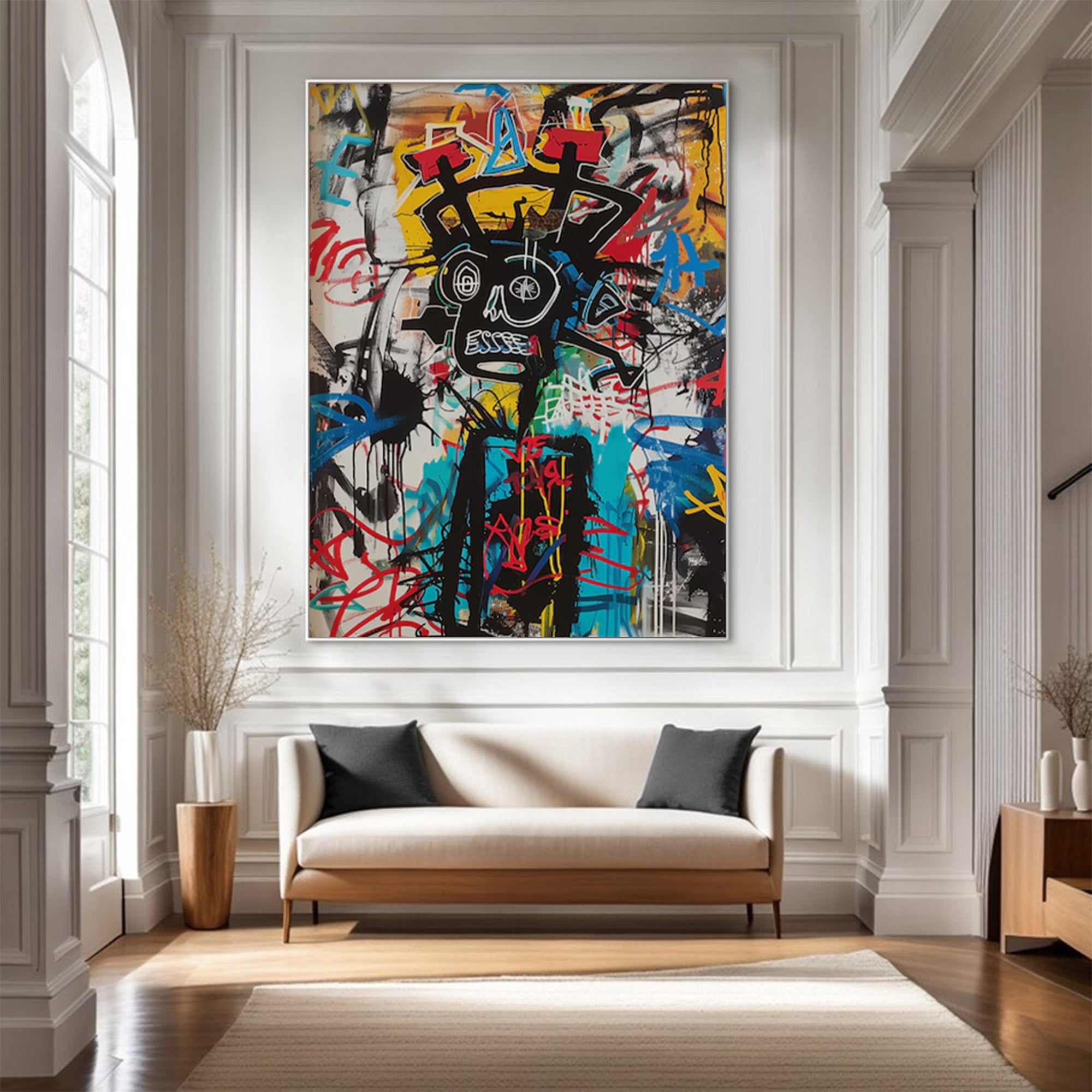 Large Neo-Expressionist Art | KelorArt #AG 135