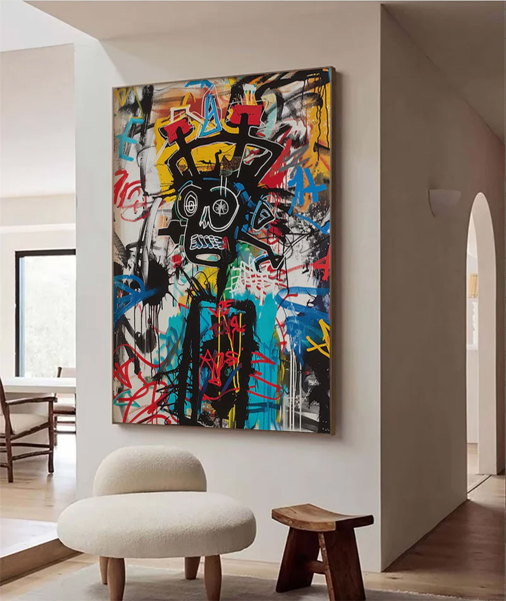 Large Neo-Expressionist Art | KelorArt #AG 135