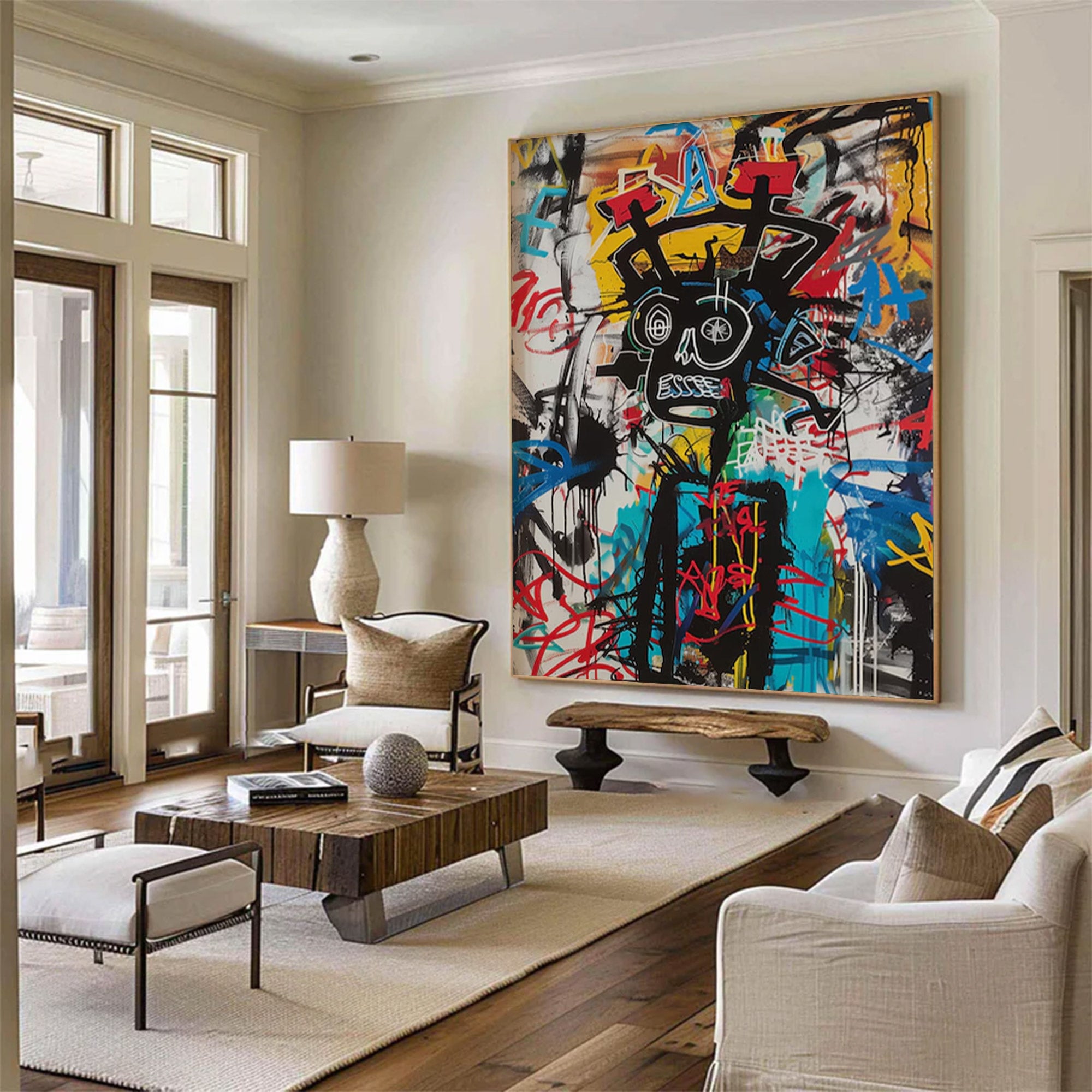Large Neo-Expressionist Art | KelorArt #AG 135