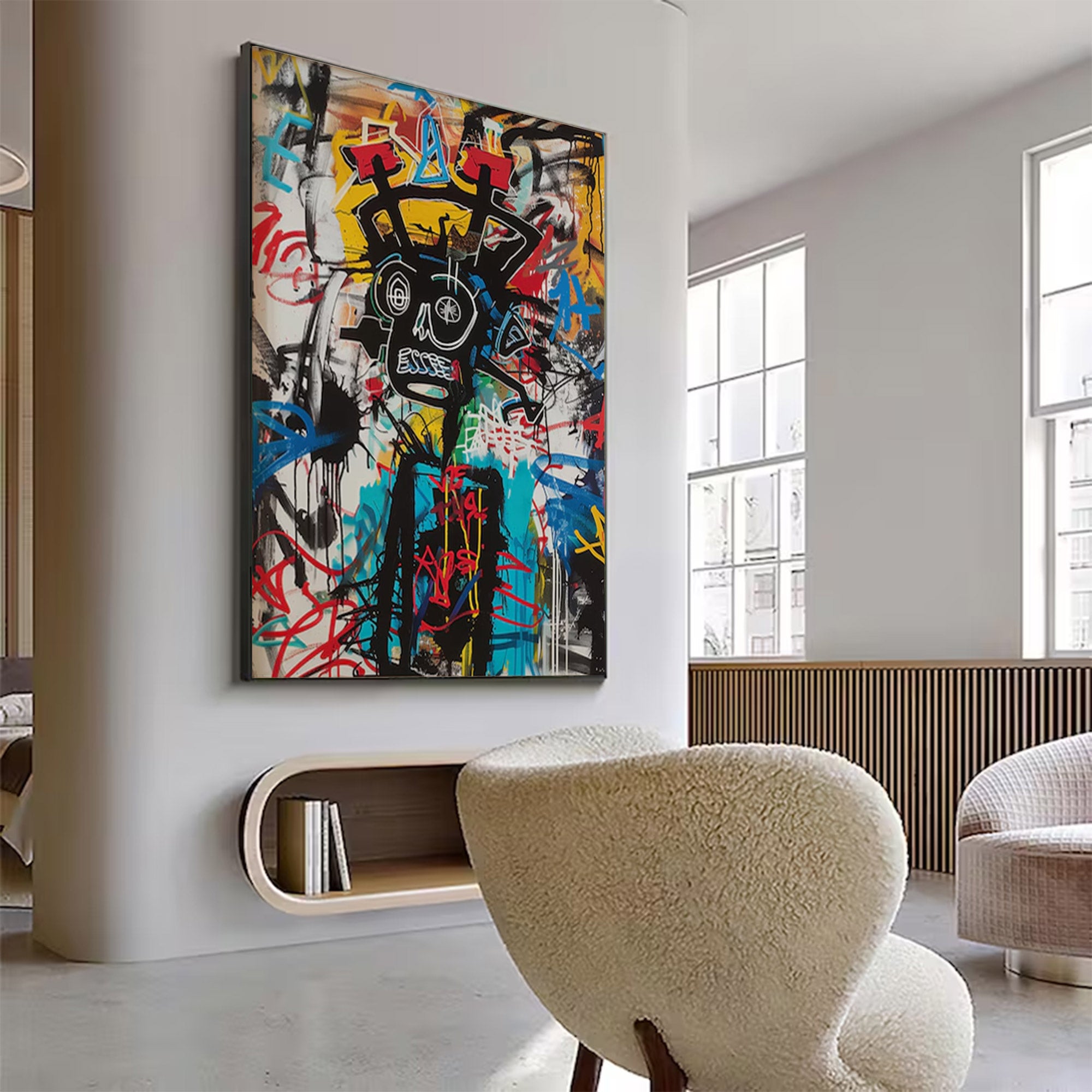 Large Neo-Expressionist Art | KelorArt #AG 135