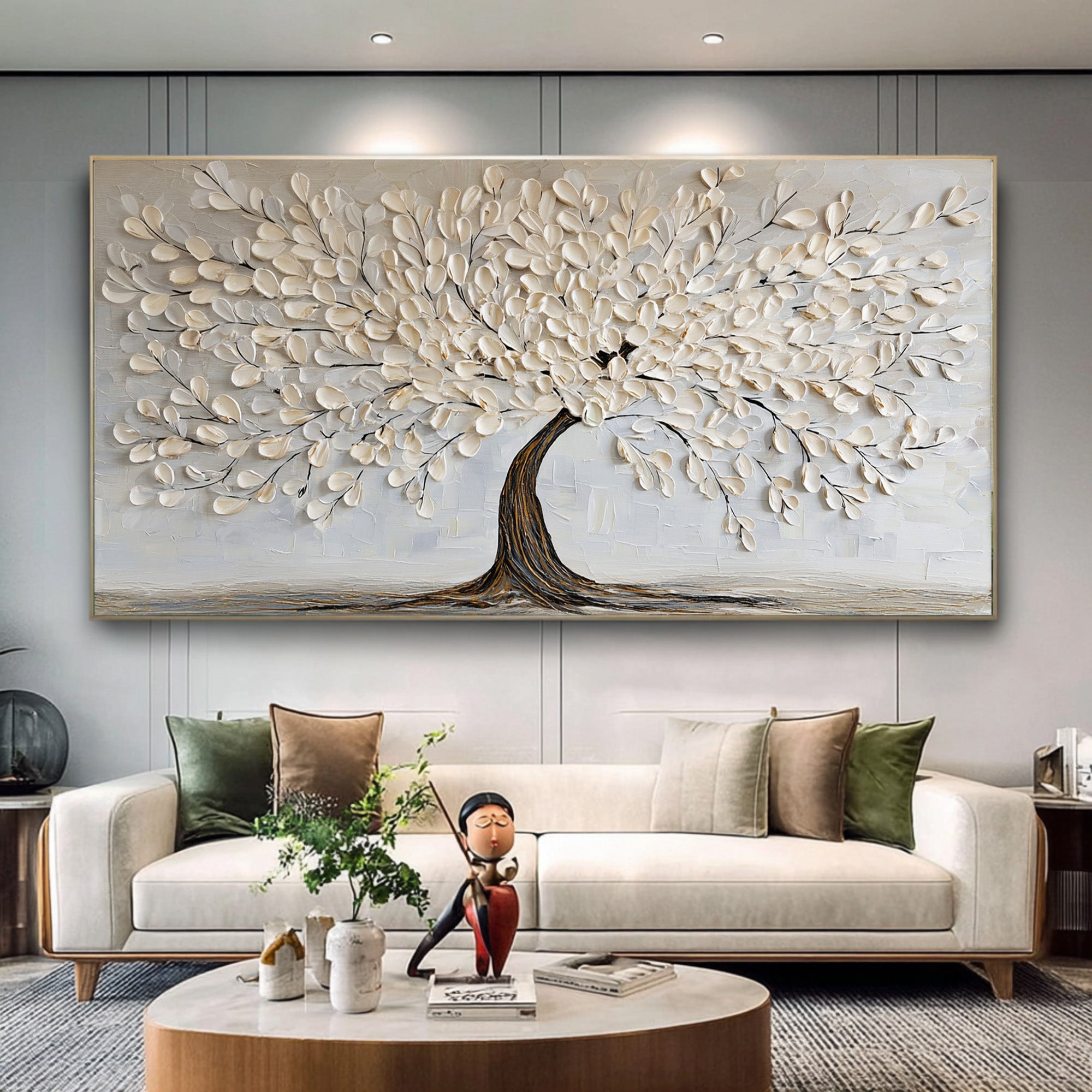 Simple Large 3D Tree Art | KelorArt #CZ 015