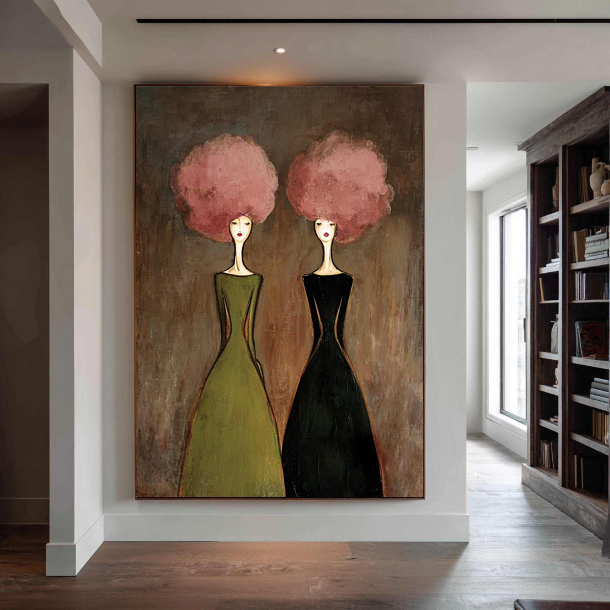 Hand - Painted Figurative Artwork on Canvas | KelorArt