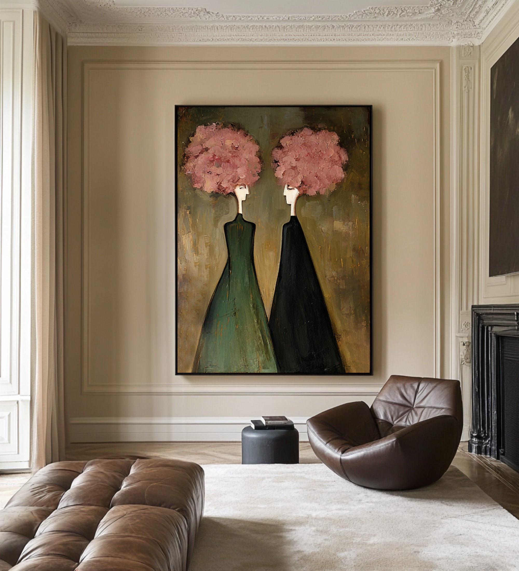 Handcrafted Figurative Oil Painting on Canvas | KelorArt