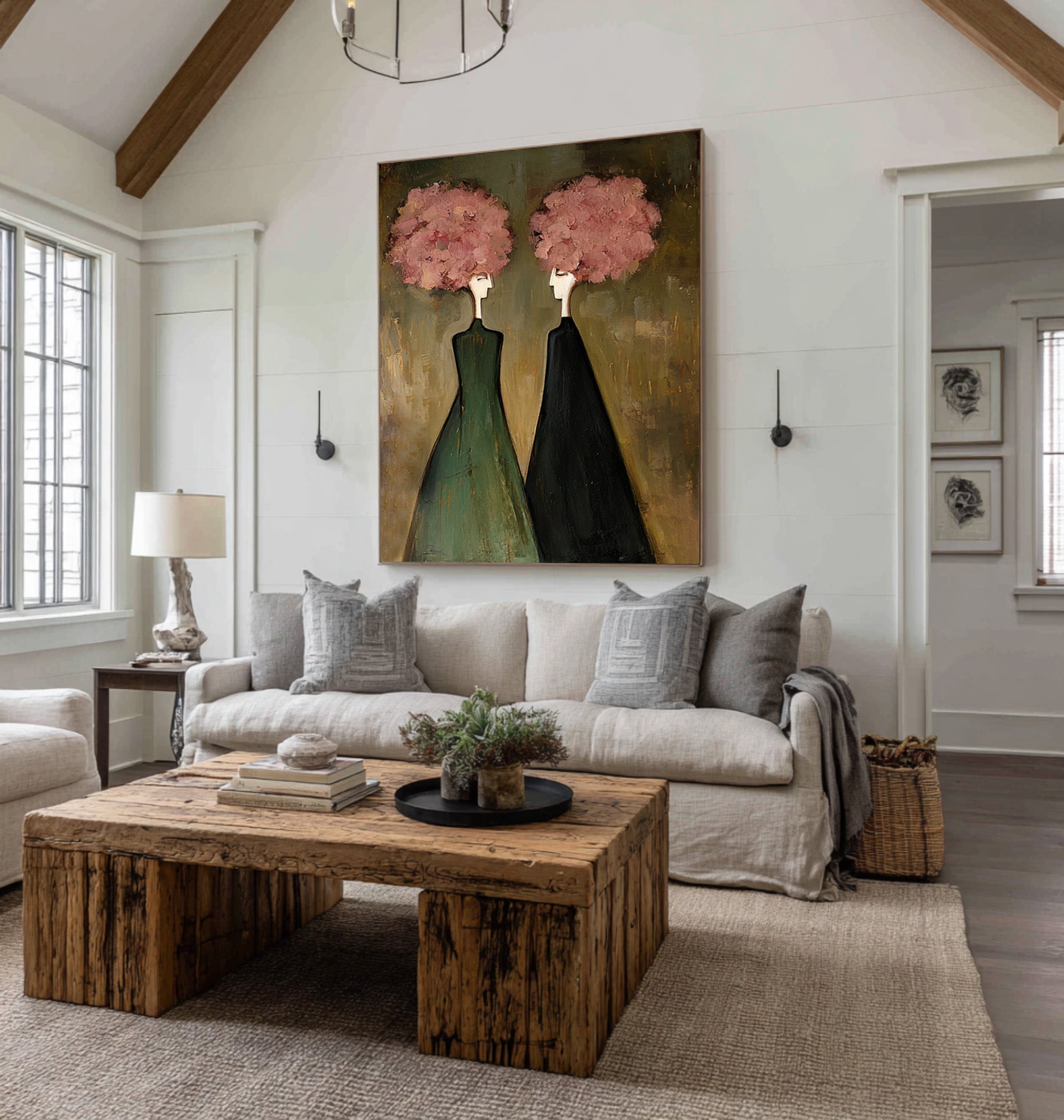 Handcrafted Figurative Oil Painting on Canvas | KelorArt