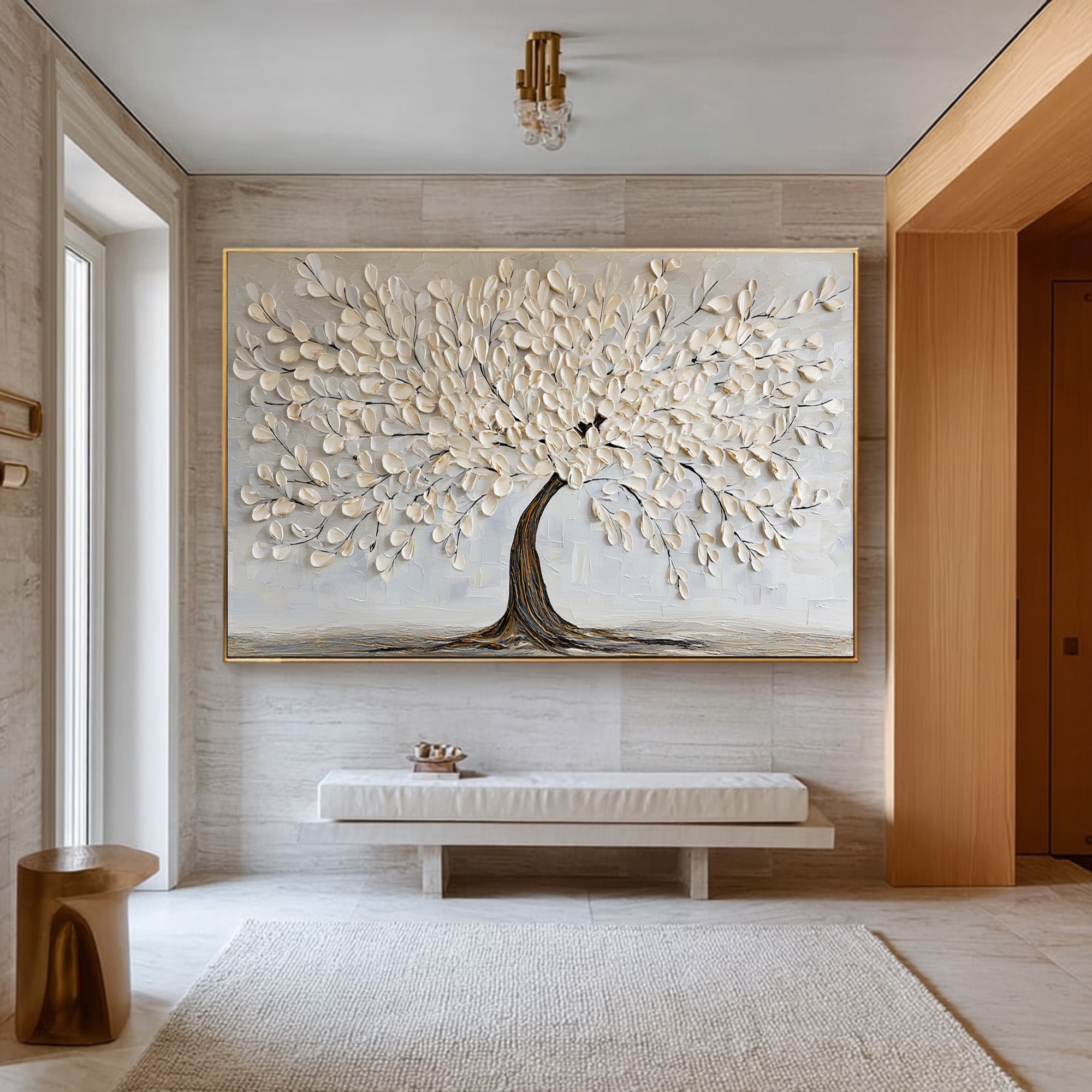 Simple Large 3D Tree Art | KelorArt #CZ 015