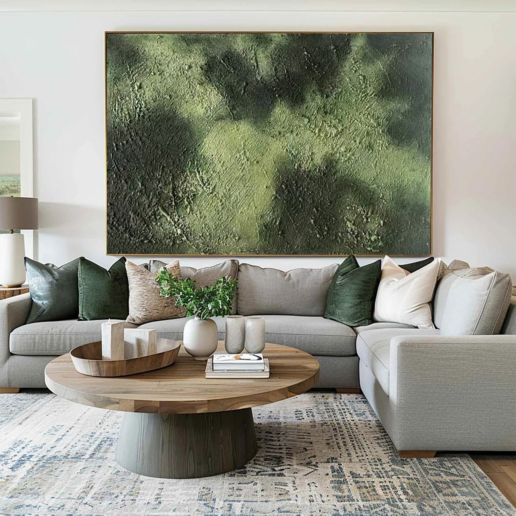 Breaking Crest in Shadow and Light: Modern Textured Ocean Art #MM634