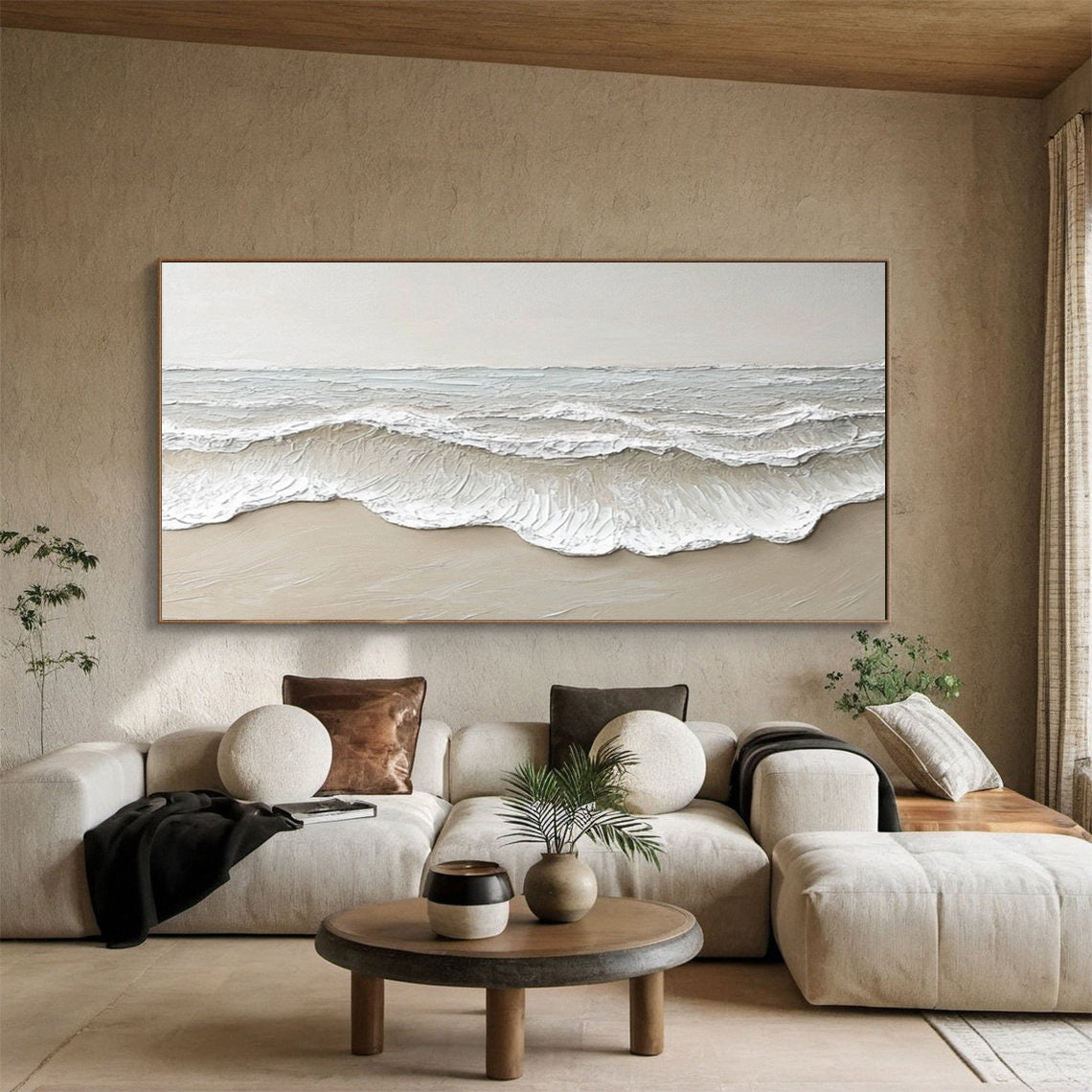 Large Minimalist Seascape | KelorArt #AG 191