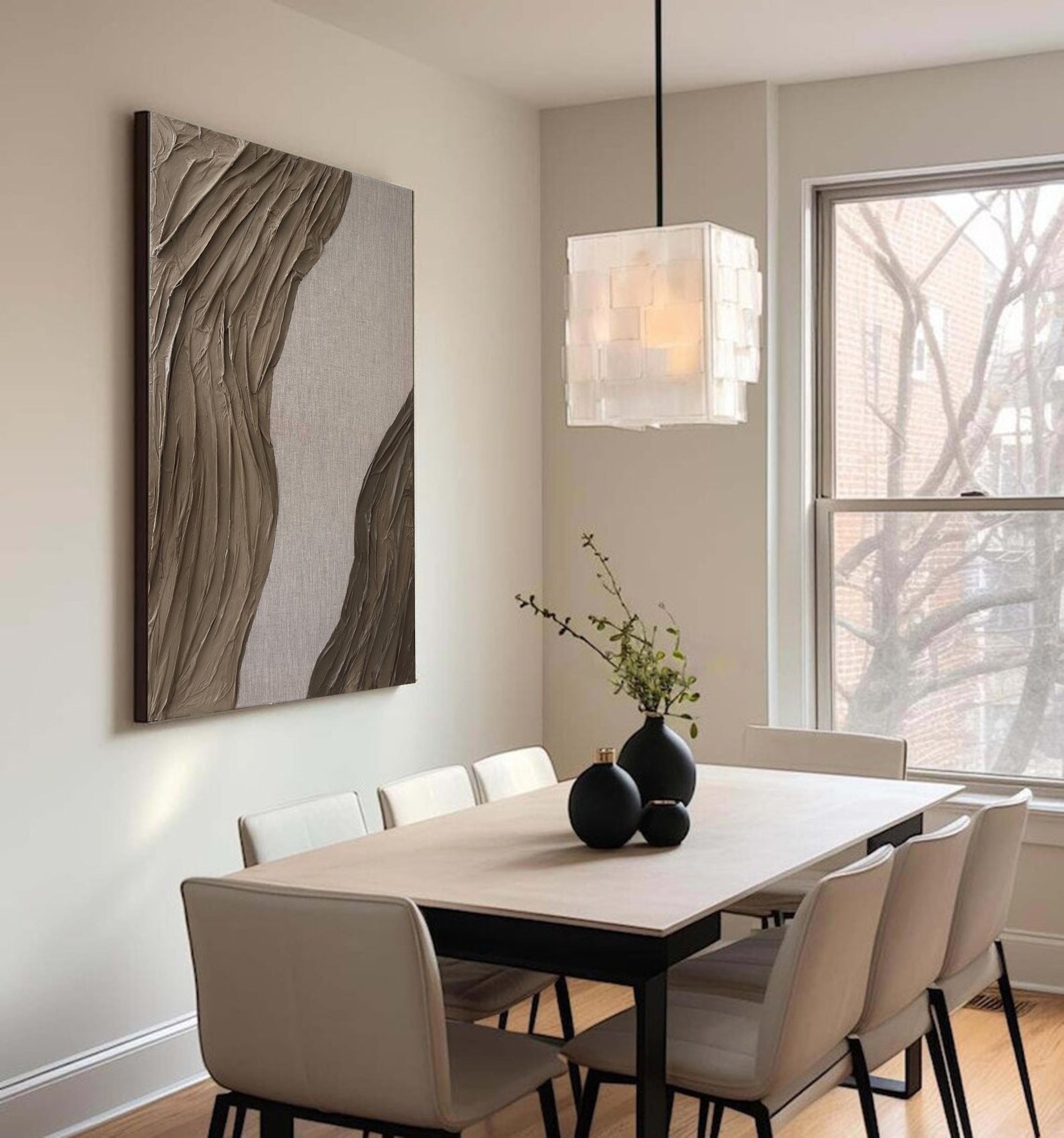 فن المناظر الطبيعية التجريدية المزخرفة #MM011