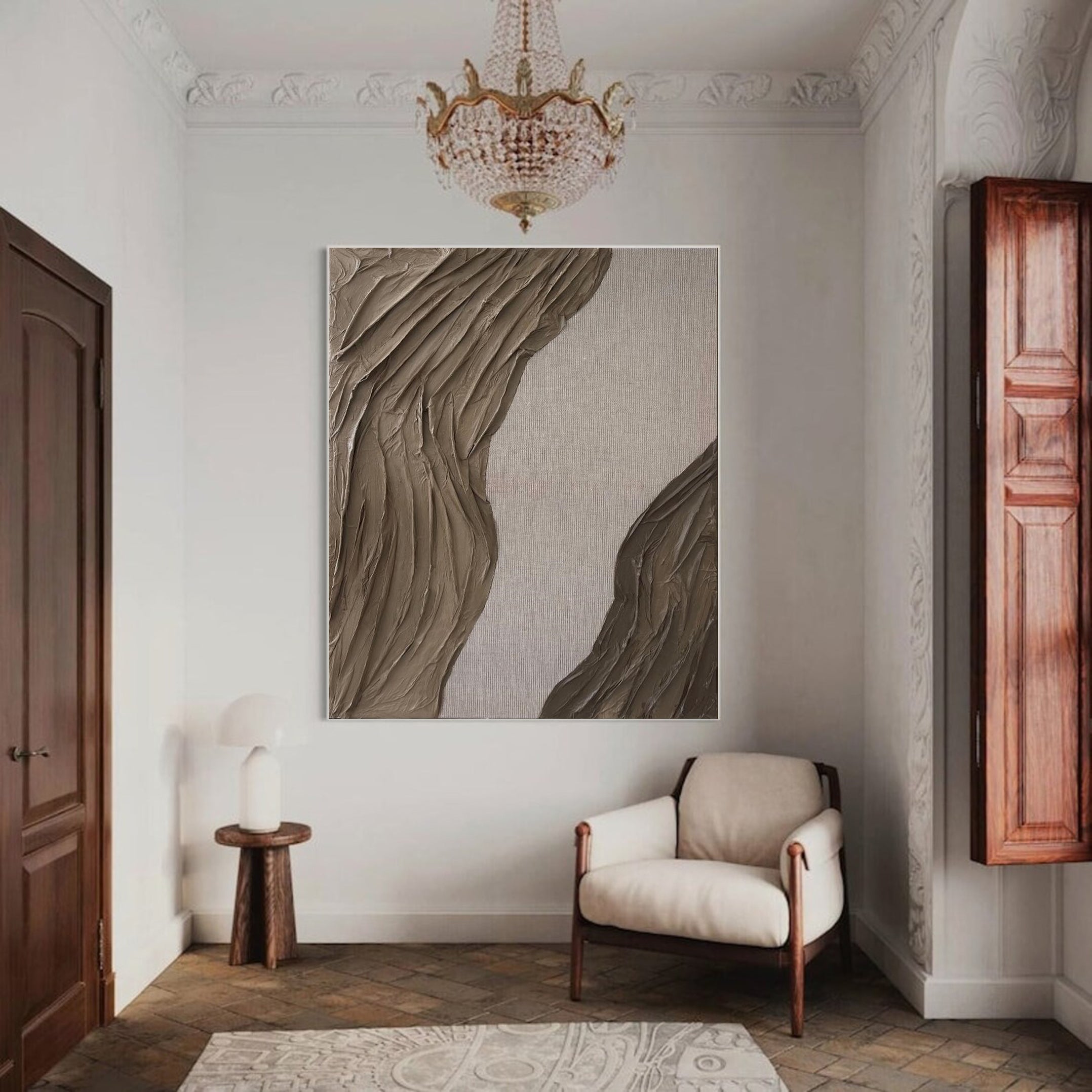 فن المناظر الطبيعية التجريدية المزخرفة #MM011